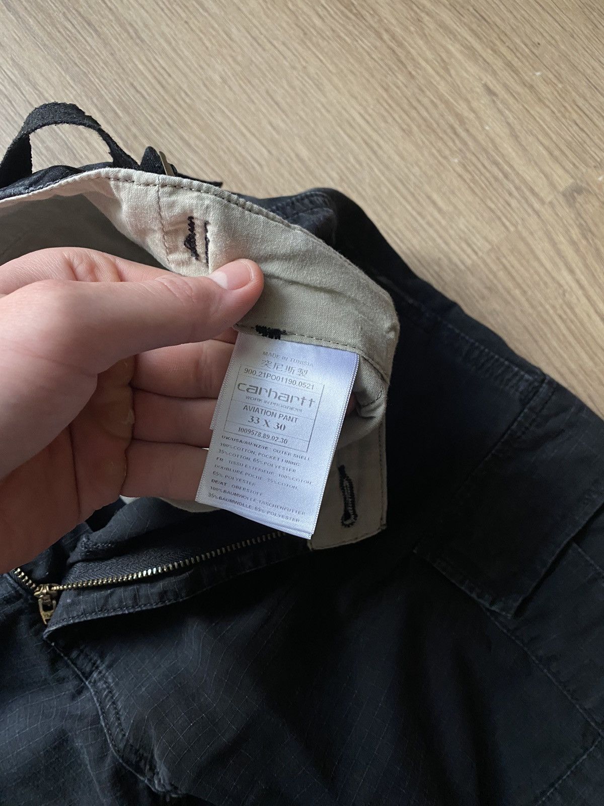 Carhartt × Vintage Vintage Cargo Carhartt baggy Y2K aviation parachute pants Size US 33 - 9 Thumbnail