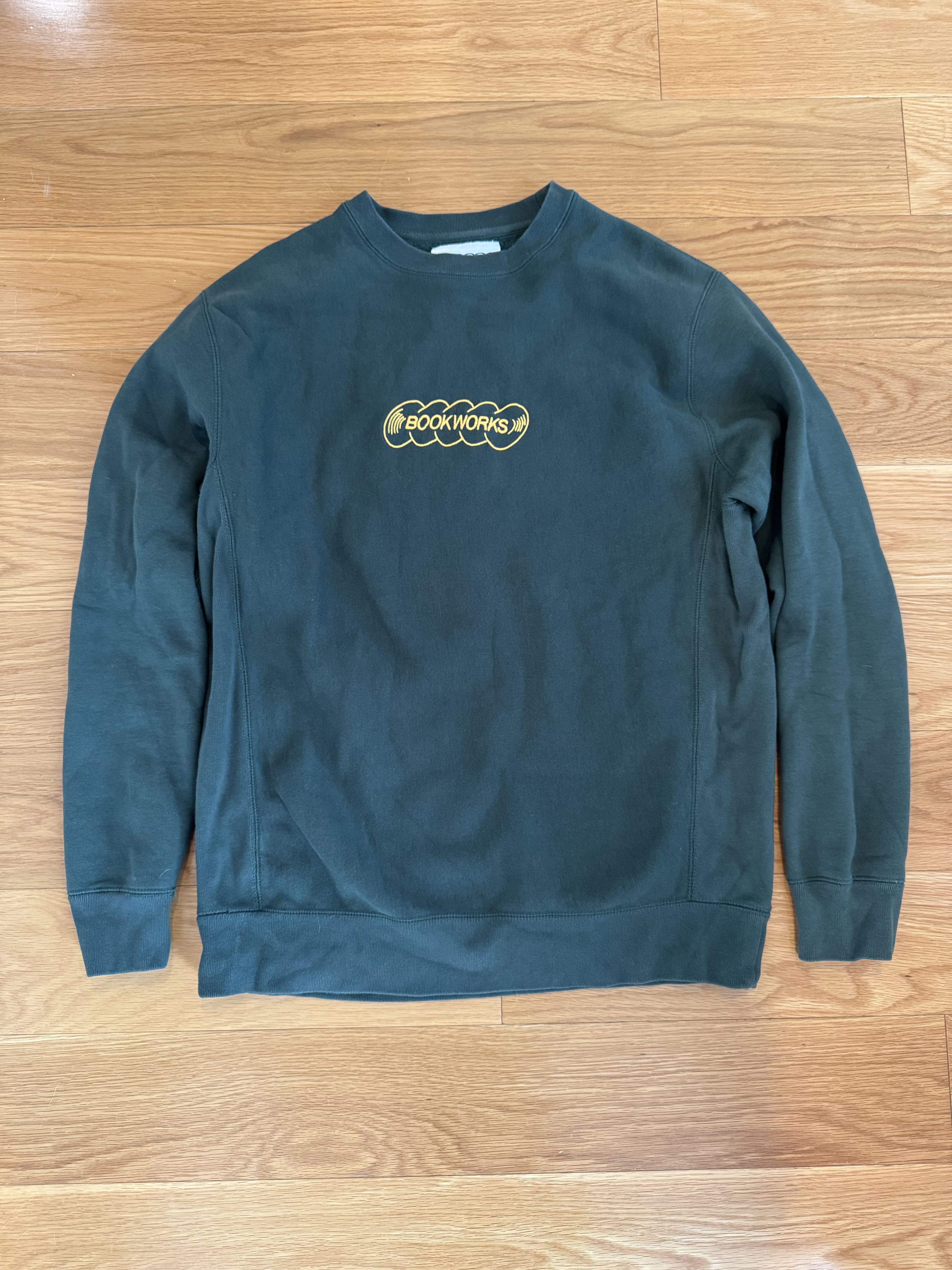 Book Works Bookworks Tonal Core Logo Navy Sweatshirt | Grailed