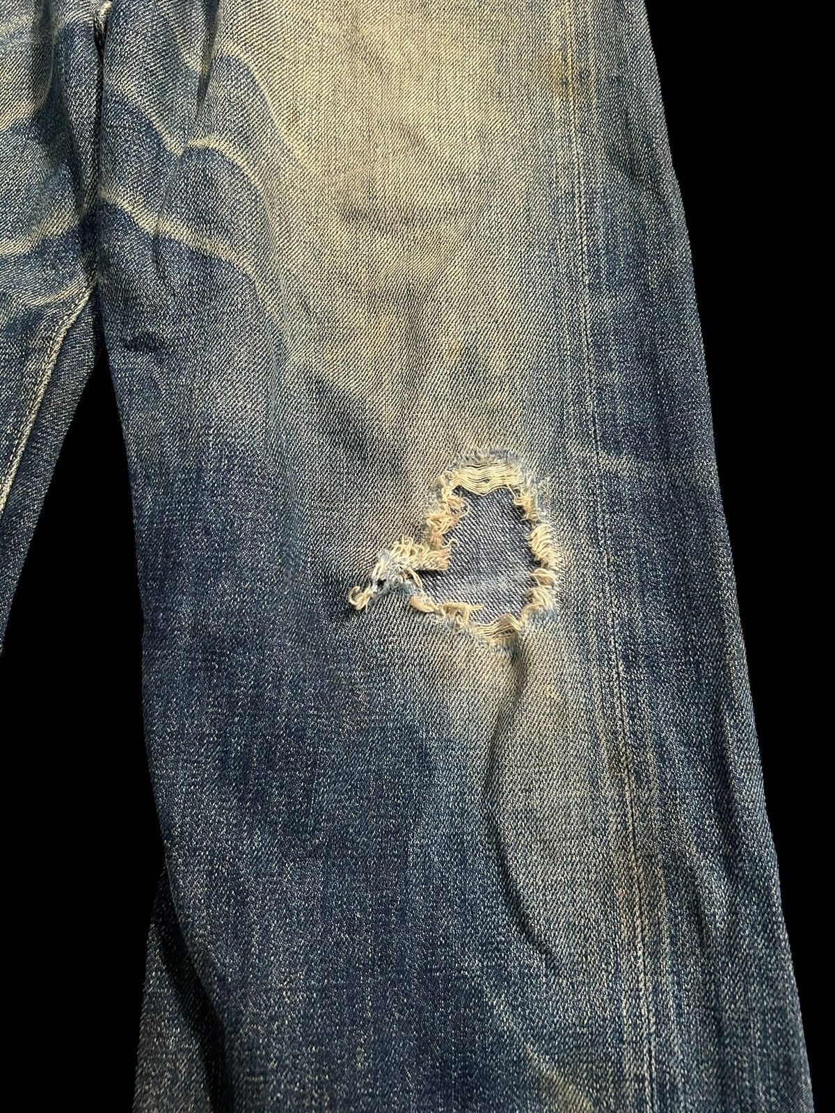 Japanese Brand × Kapital × Vintage DENIME SELVEDGE DISTRESSED VINTAGE DENIM JEANS Size US 31 - 5 Thumbnail