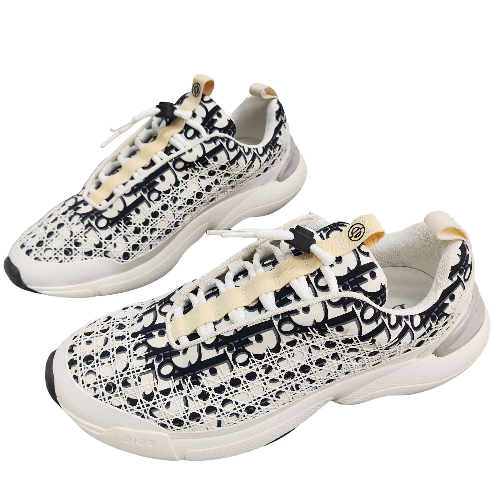 Dior Dior B24 Oblique Low-Top Sneakers Size 10.5 Size US 10.5 / EU 43-44 - 1 Thumbnail