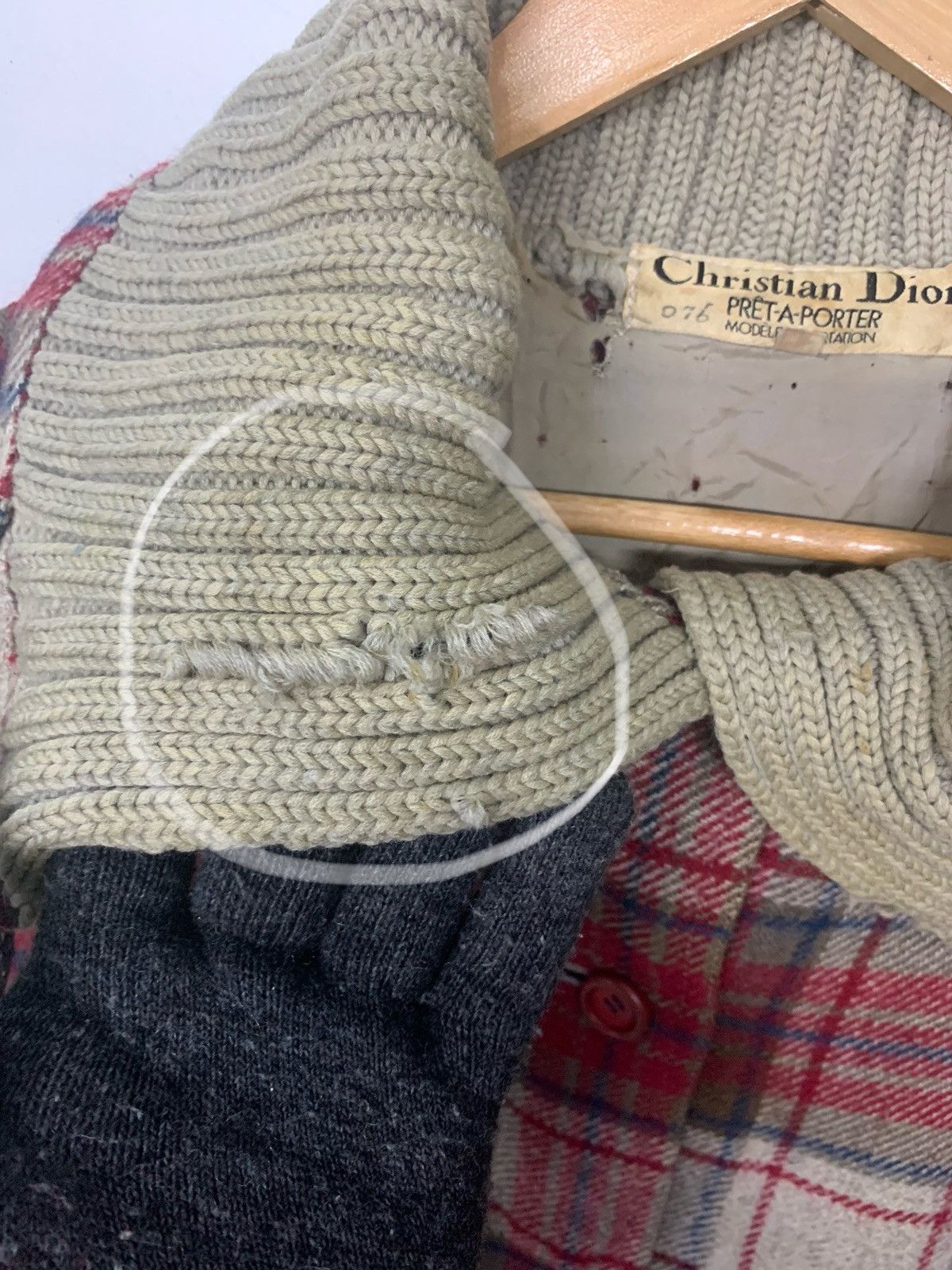Christian Dior Monsieur × Vintage Rare Vintage Christian Dior Pret-A-Porter Wool Long Jacket Size M / US 6-8 / IT 42-44 - 16 Thumbnail