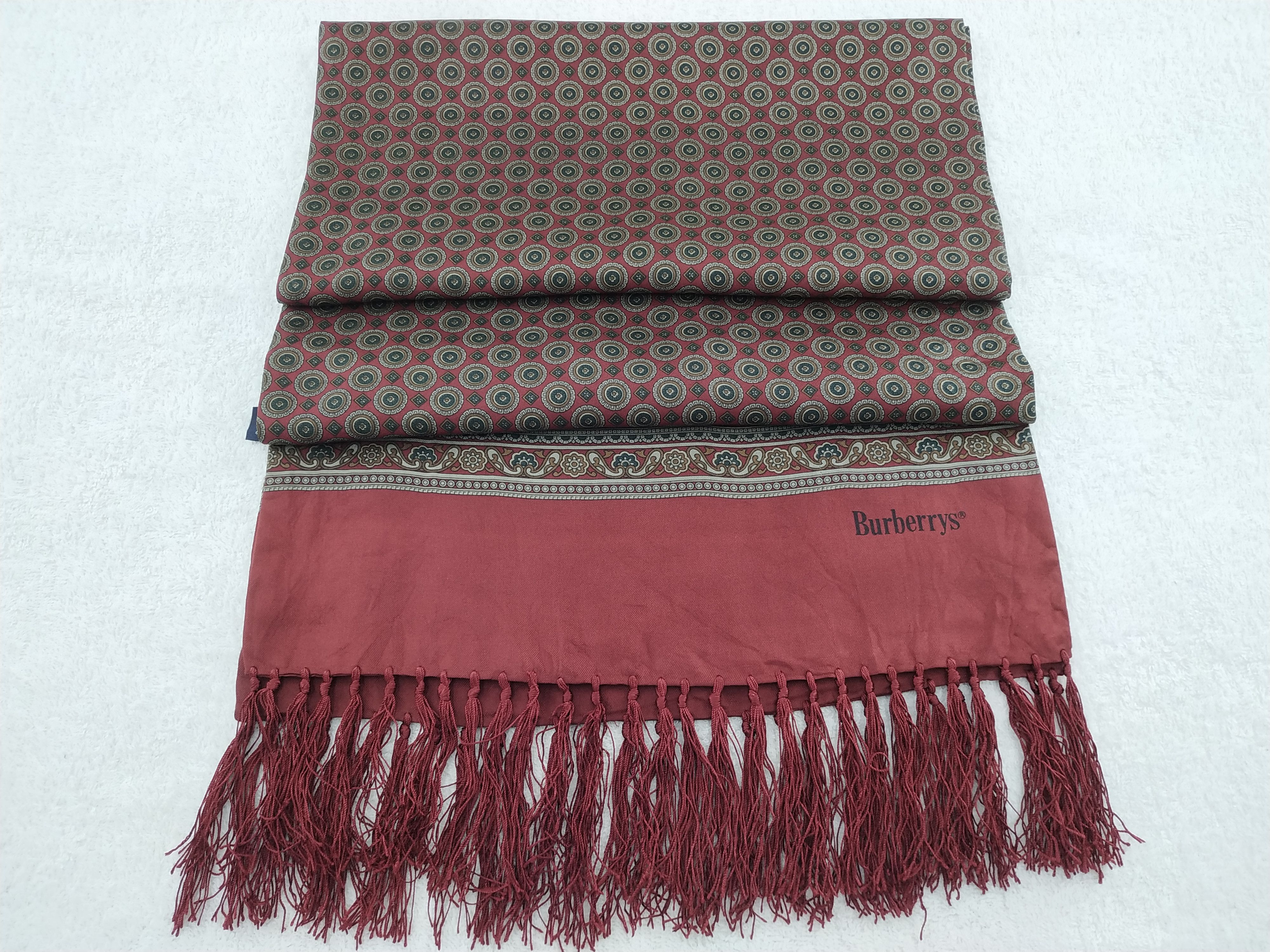 Burberry Vintage Burberry Scarf/Muffler/Neckwear MF514 Size ONE SIZE - 2 Thumbnail