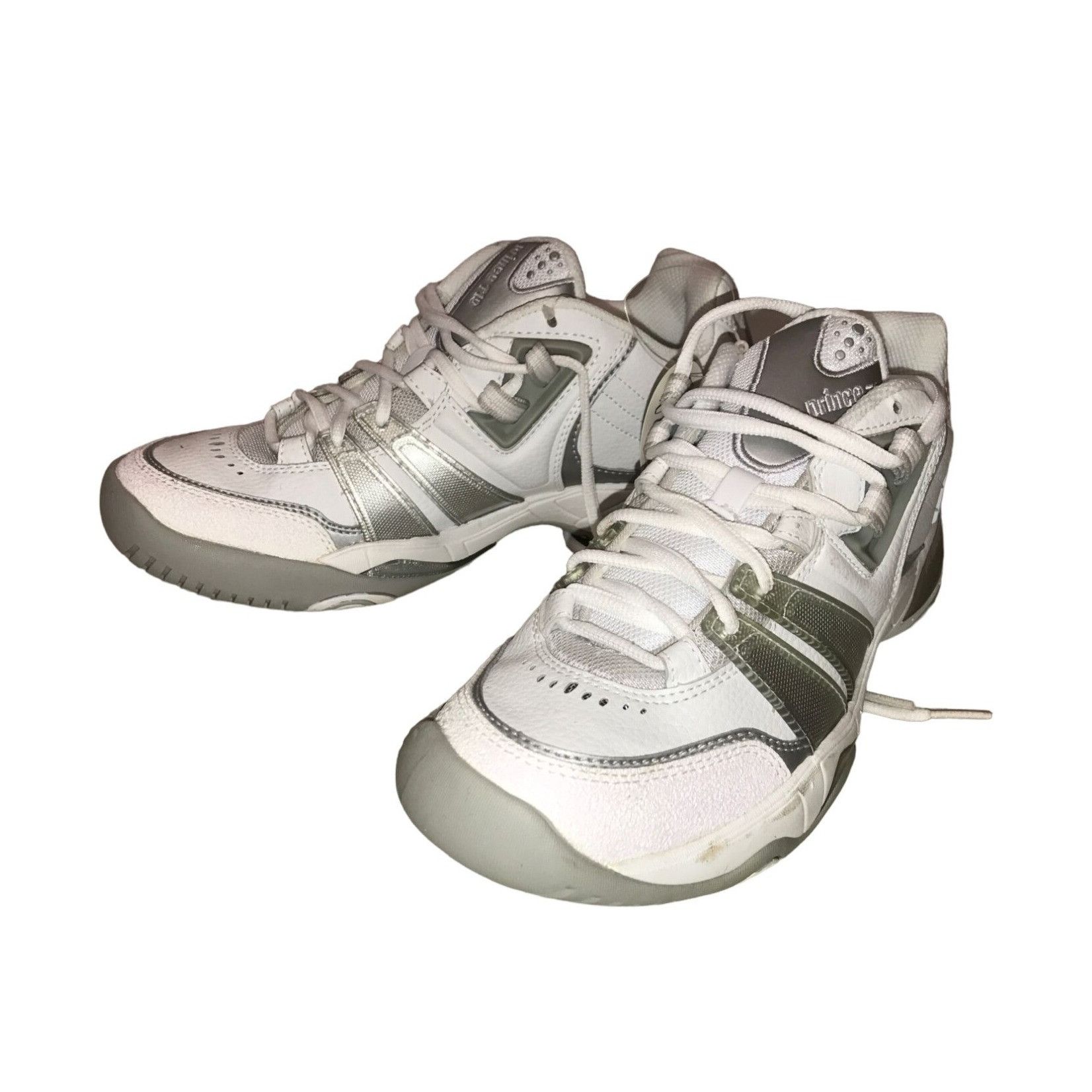 Prince Prince T10 Women's White and Gray Tennis Shoes Size US 8.5 / IT 38.5 - 1 Thumbnail