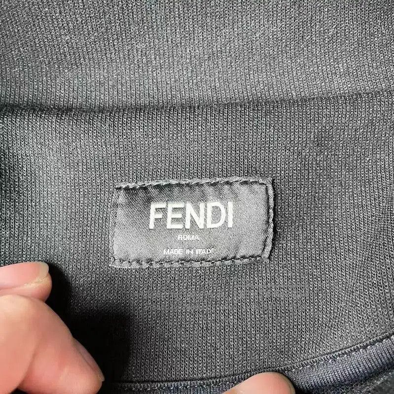 Fendi Fendi Black Cotton Jacket for Men, Size XL . Size US XL / EU 56 / 4 - 5 Thumbnail