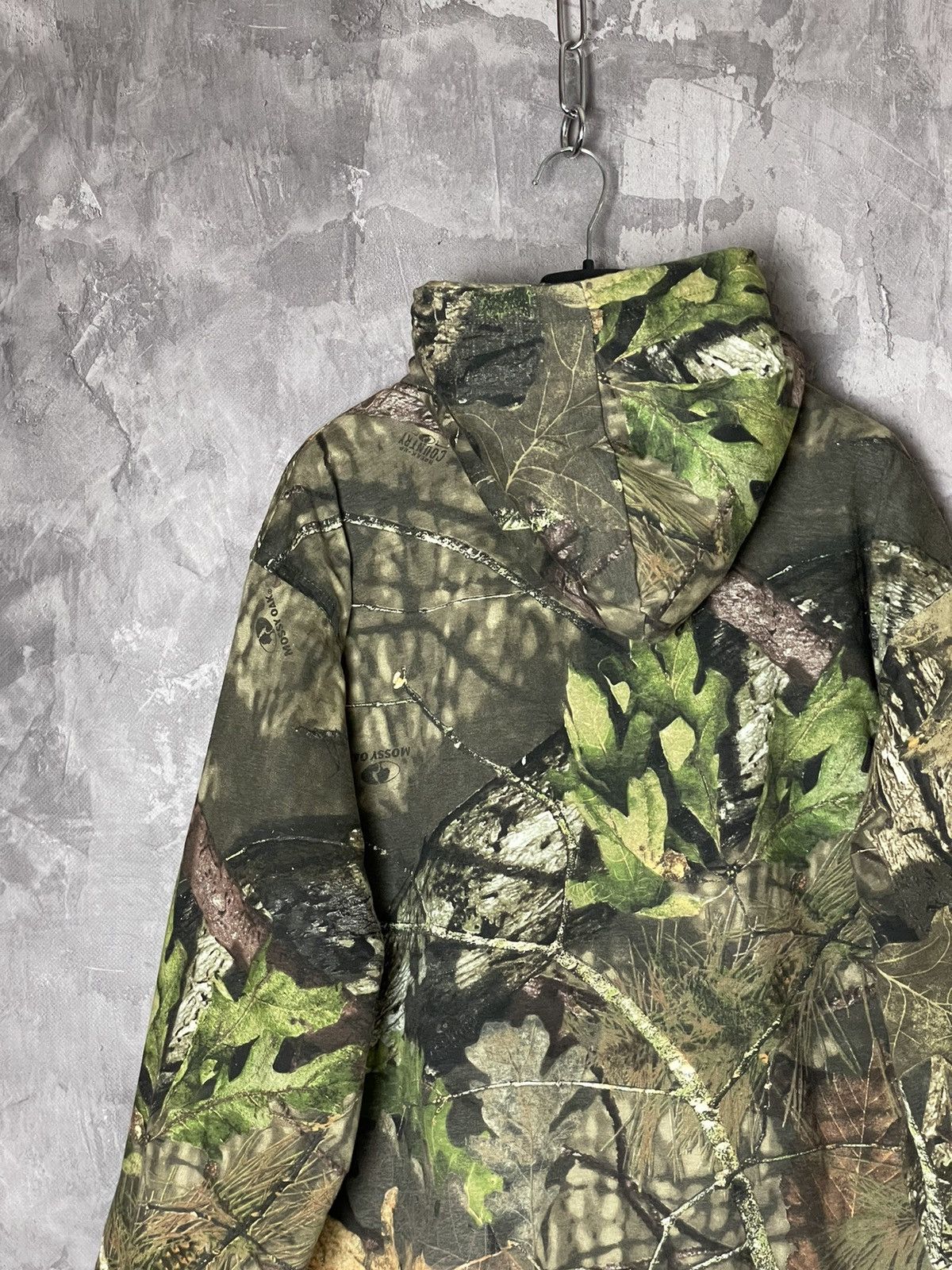 Mossy Oaks × Realtree × Vintage Vintage Y2k Mossy Oak Camo Zip Up Jacket Size US L / EU 52-54 / 3 - 16 Thumbnail