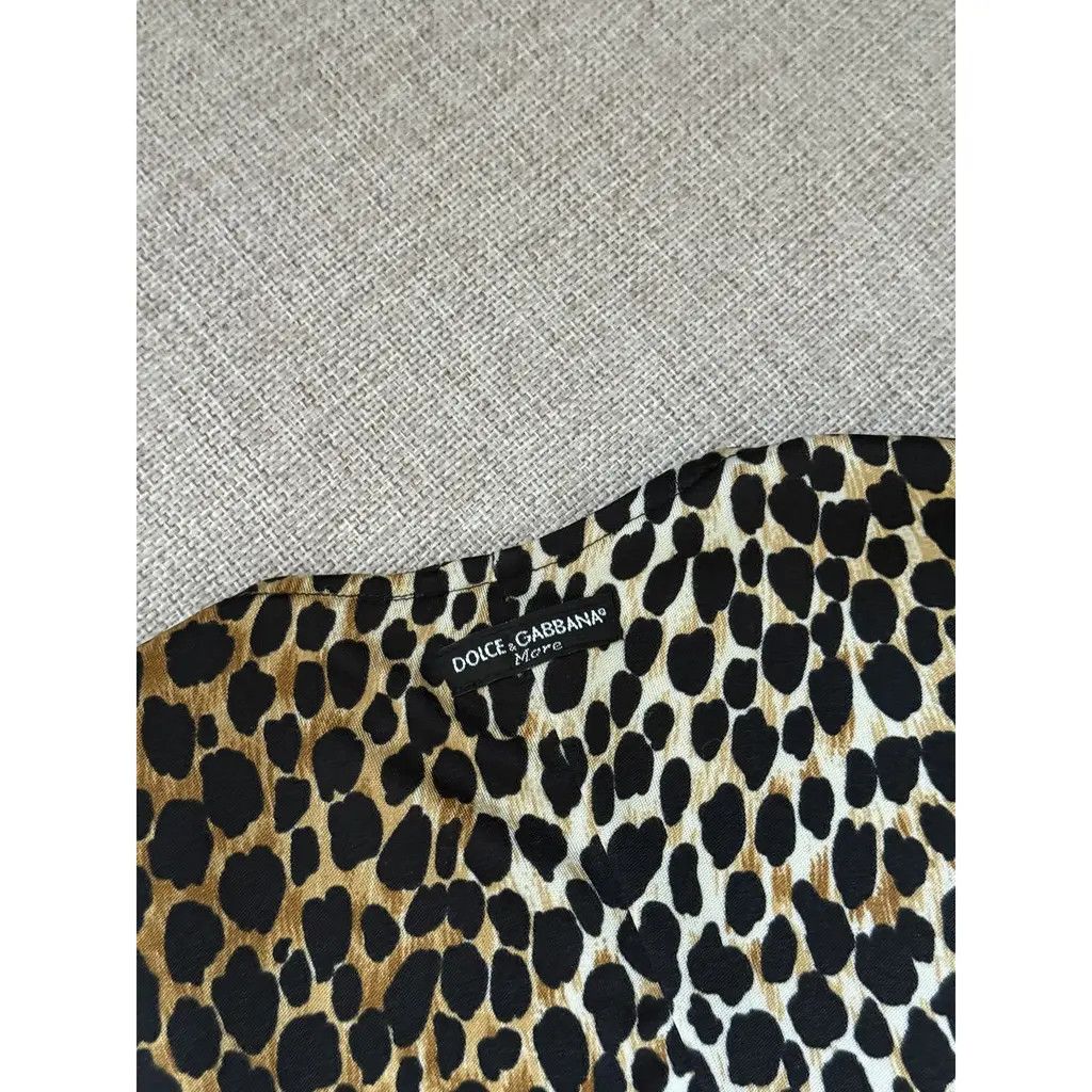 Dolce & Gabbana Dolce & Gabbana Vintage Leopard Print Wrap Dress IT40 Size S / US 4 / IT 40 - 6 Thumbnail