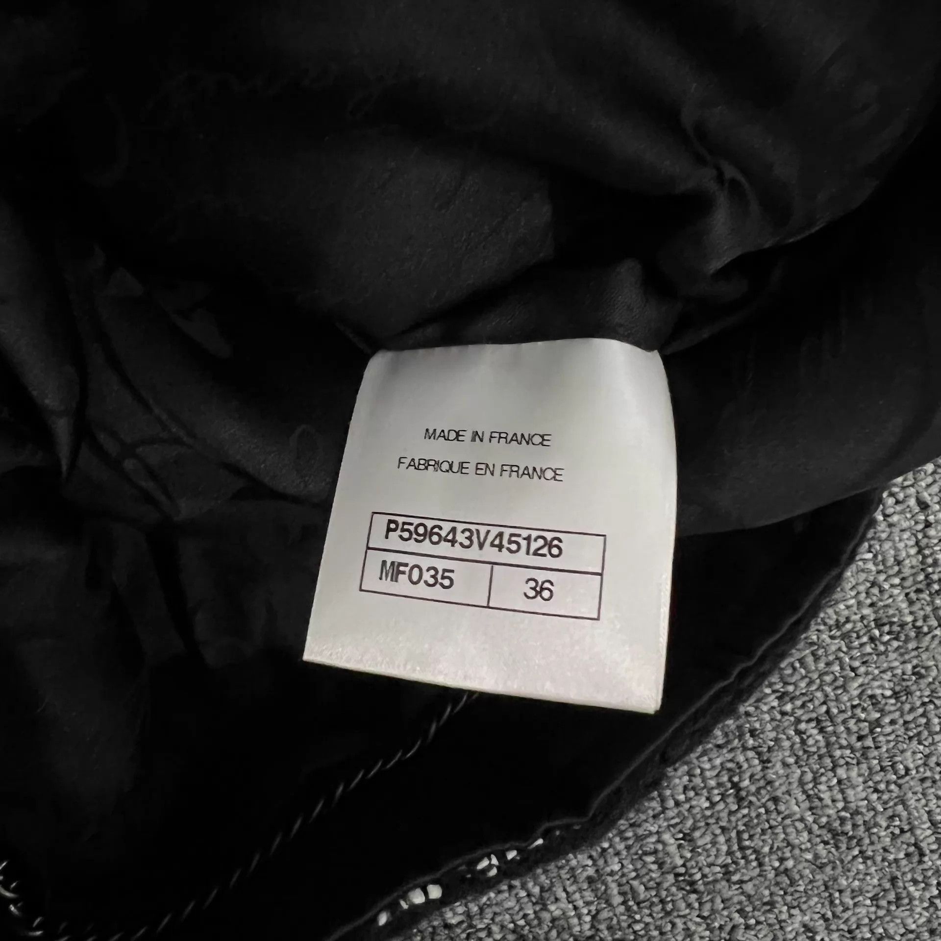 Chanel Chanel Black & White Pave Meteor Tweed Jacket 36 Size XS / US 0-2 / IT 36-38 - 7 Thumbnail