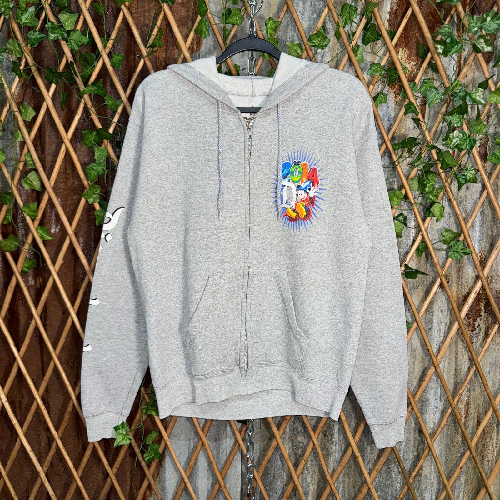 Disney Vintage Y2K Mickey Mouse disneyland kid core zip up hoodie Size US M / EU 48-50 / 2 - 2 Thumbnail