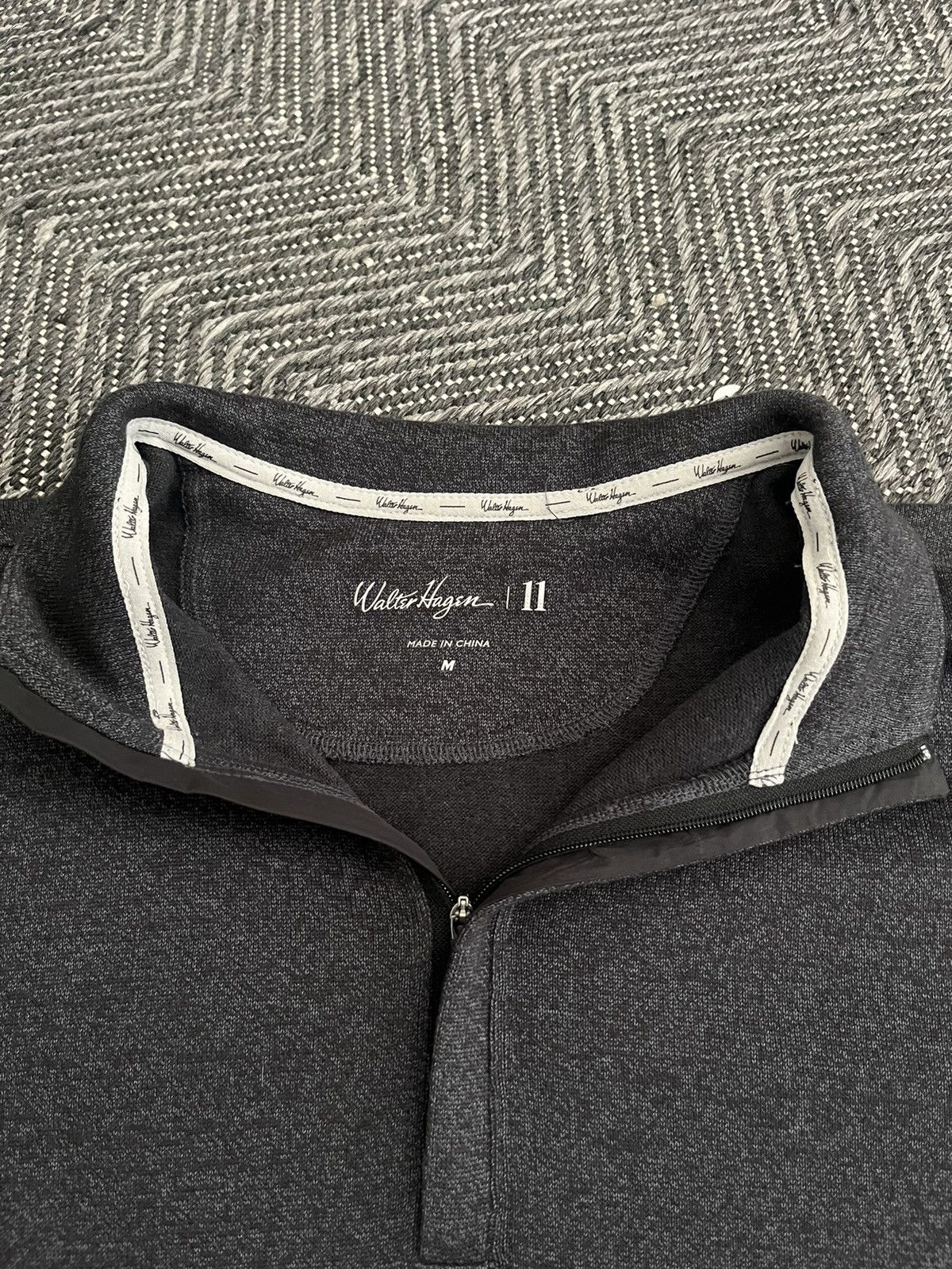 Other Dark grey half zip golf shirt Size US M / EU 48-50 / 2 - 3 Thumbnail