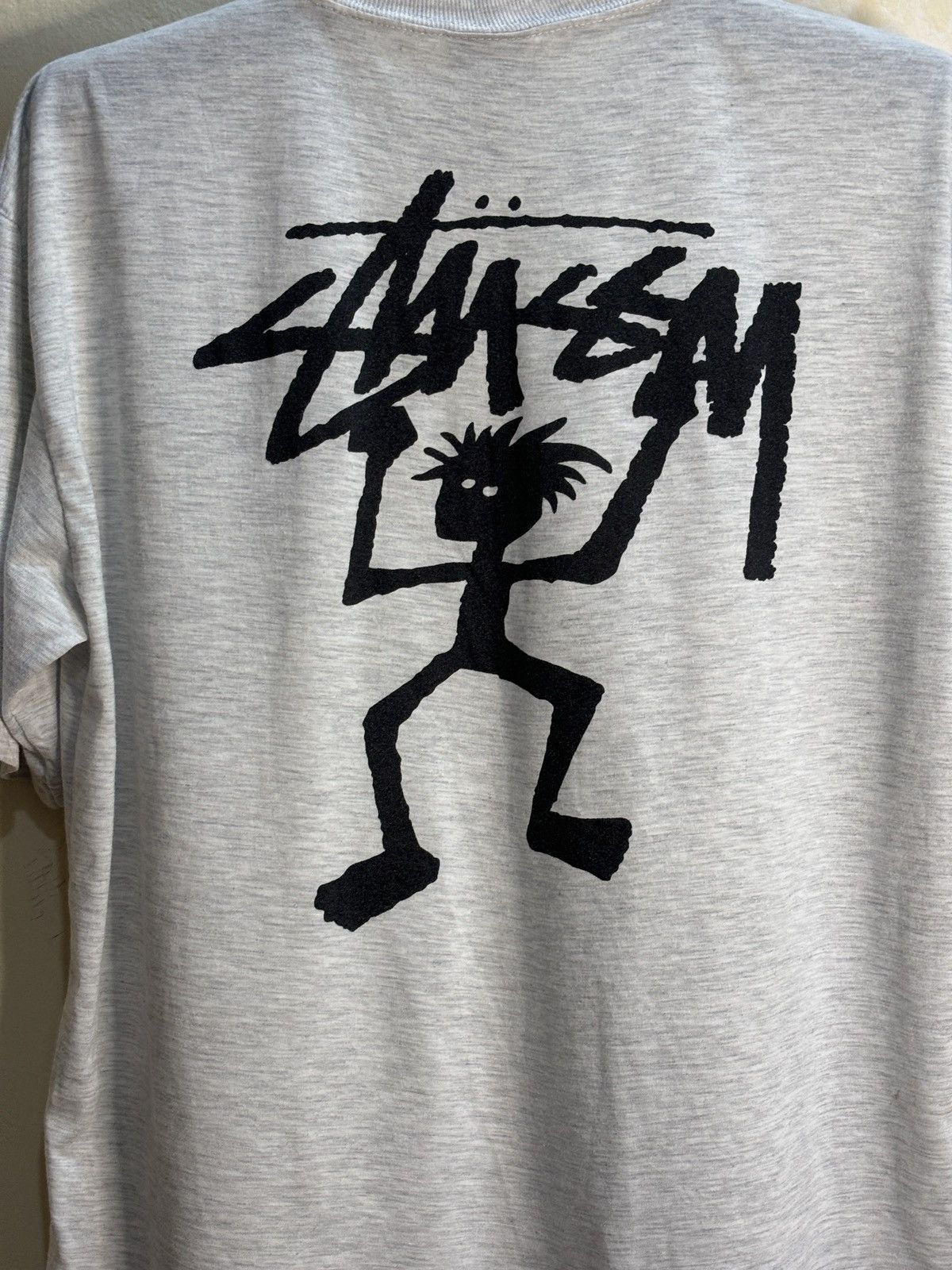 Stussy × Vintage Vintage 90s Stussy Stickman Size US L / EU 52-54 / 3 - 4 Thumbnail