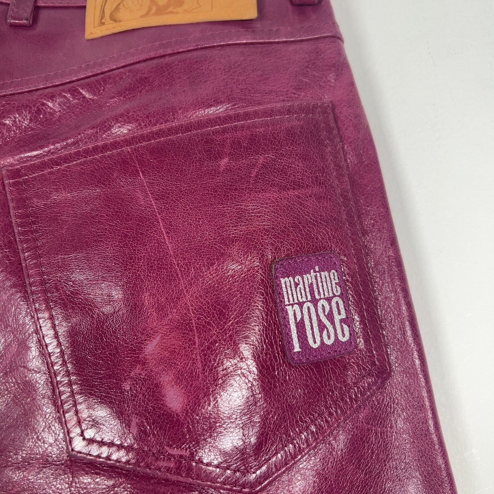 Martine Rose Martine Rose Leather Laced Pants Size US 32 / EU 48 - 6 Thumbnail