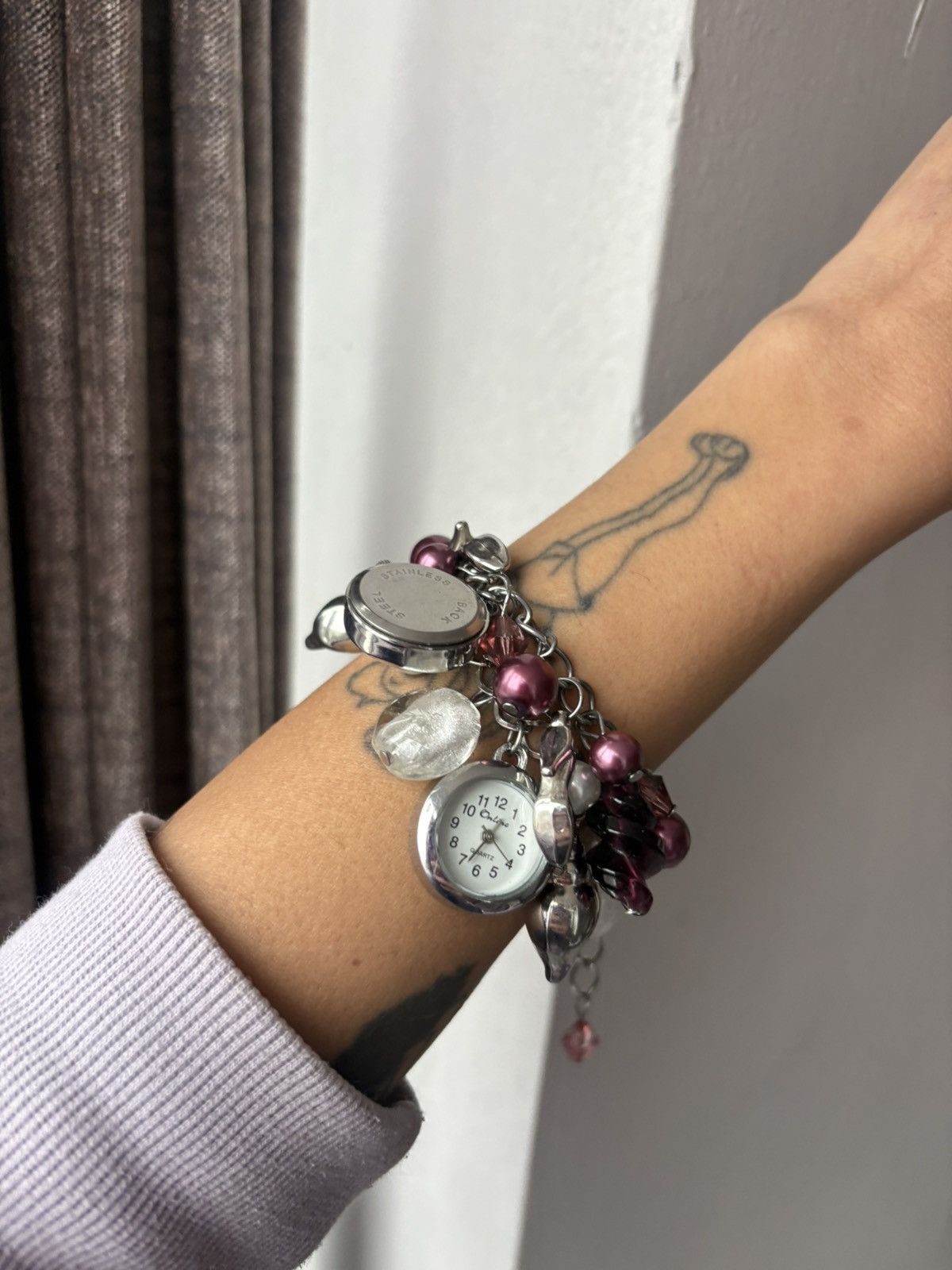 Vintage y2k charm bracelet watch Size ONE SIZE - 14 Thumbnail