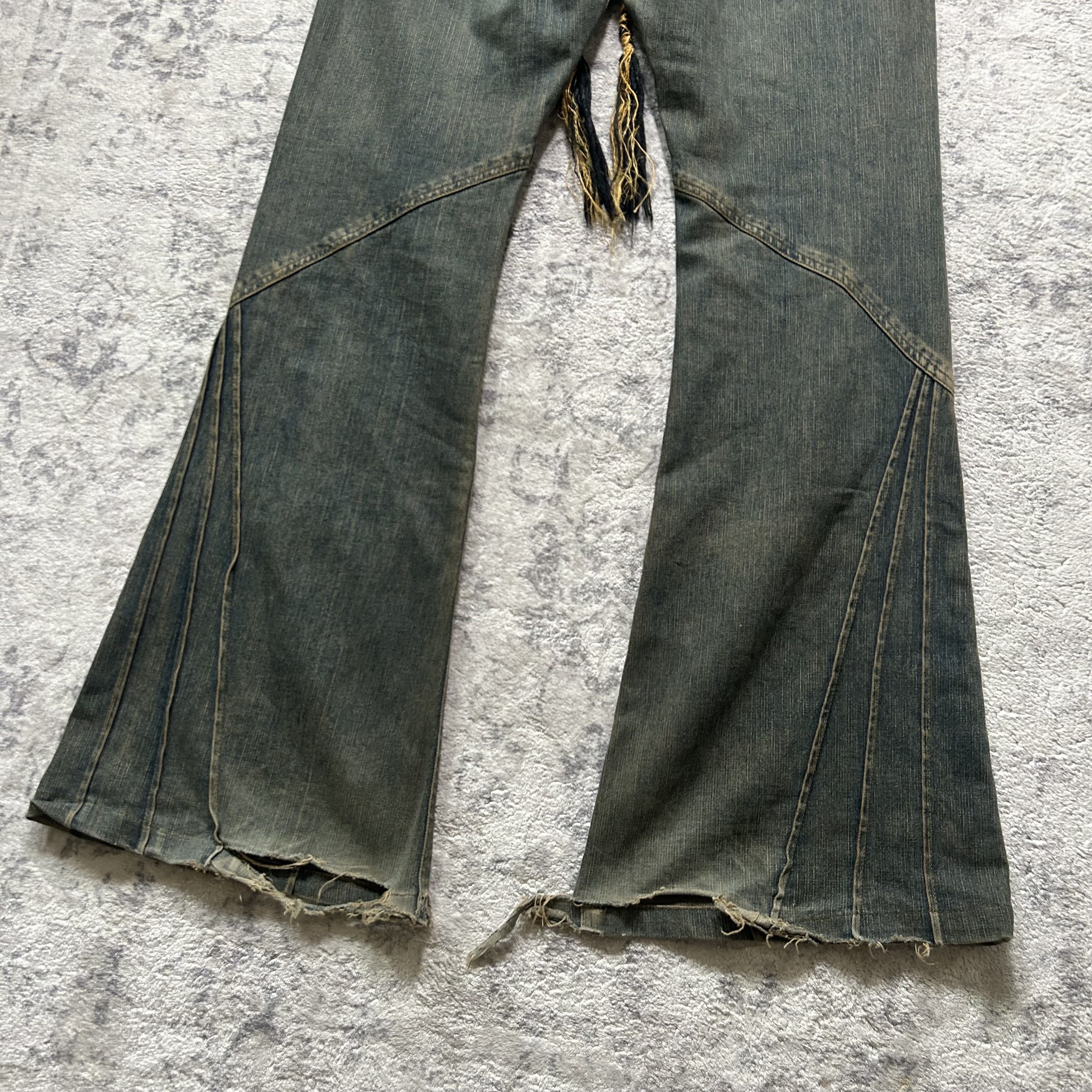Tornado Mart Tornado Mart Floral Laceup Pants Size US 34 / EU 50 - 6 Thumbnail