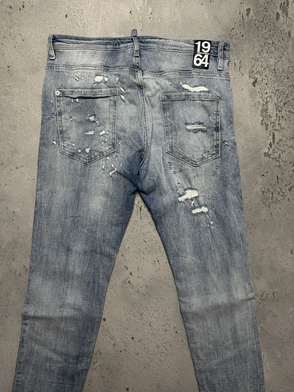 Dsquared2 Dsquared2 1964 Distressed Skater Jeans Luxury Pants y2k 00s Size US 32 / EU 48 - 8 Thumbnail