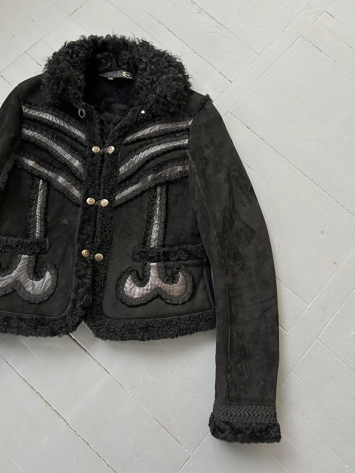 Just Cavalli Roberto Cavalli rare fur jacket vintage Size M / US 6-8 / IT 42-44 - 3 Thumbnail