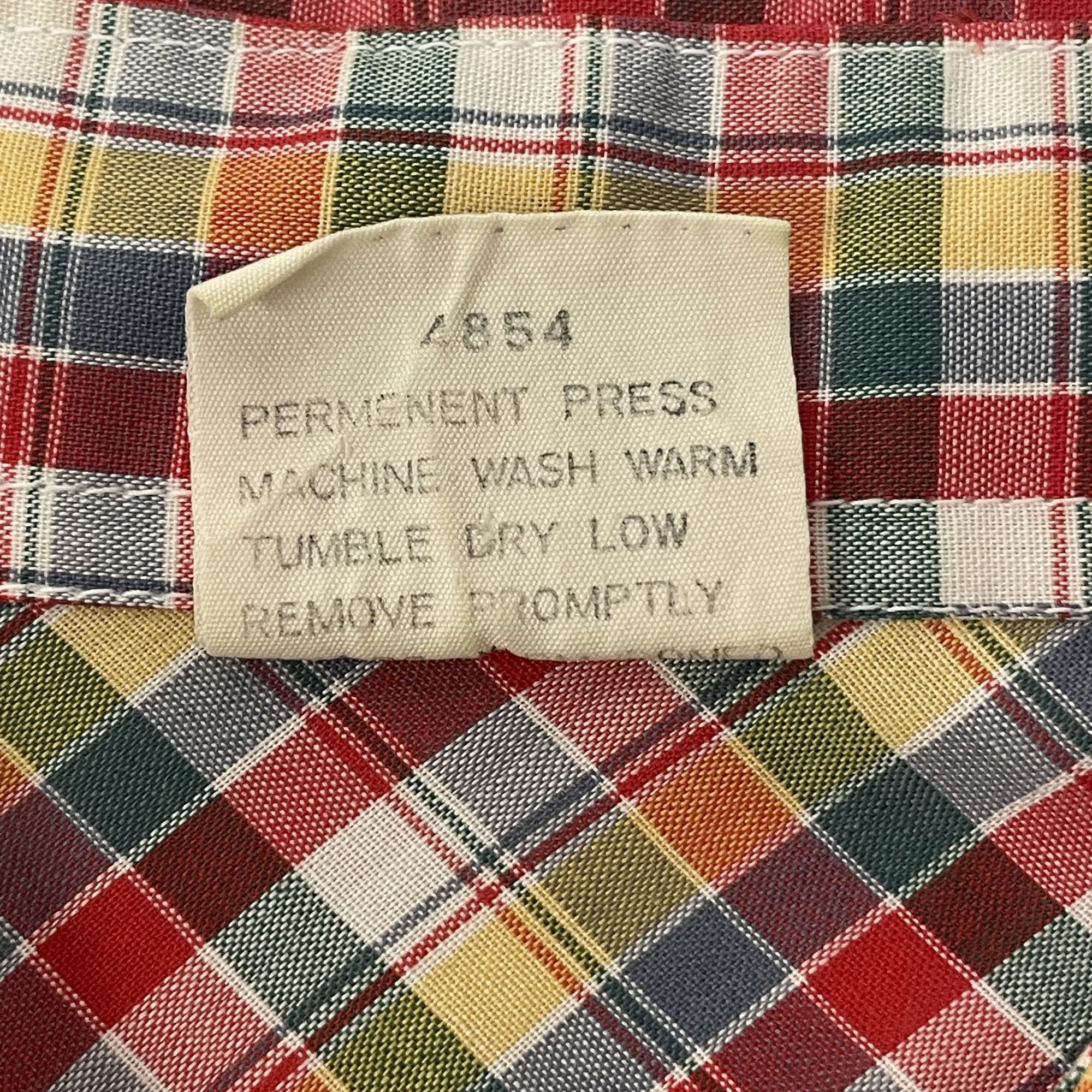 Other Vtg PLAID HIPPIE Cowboy Western RODEO Pearl Snap Shirt Size M / US 6-8 / IT 42-44 - 8 Thumbnail