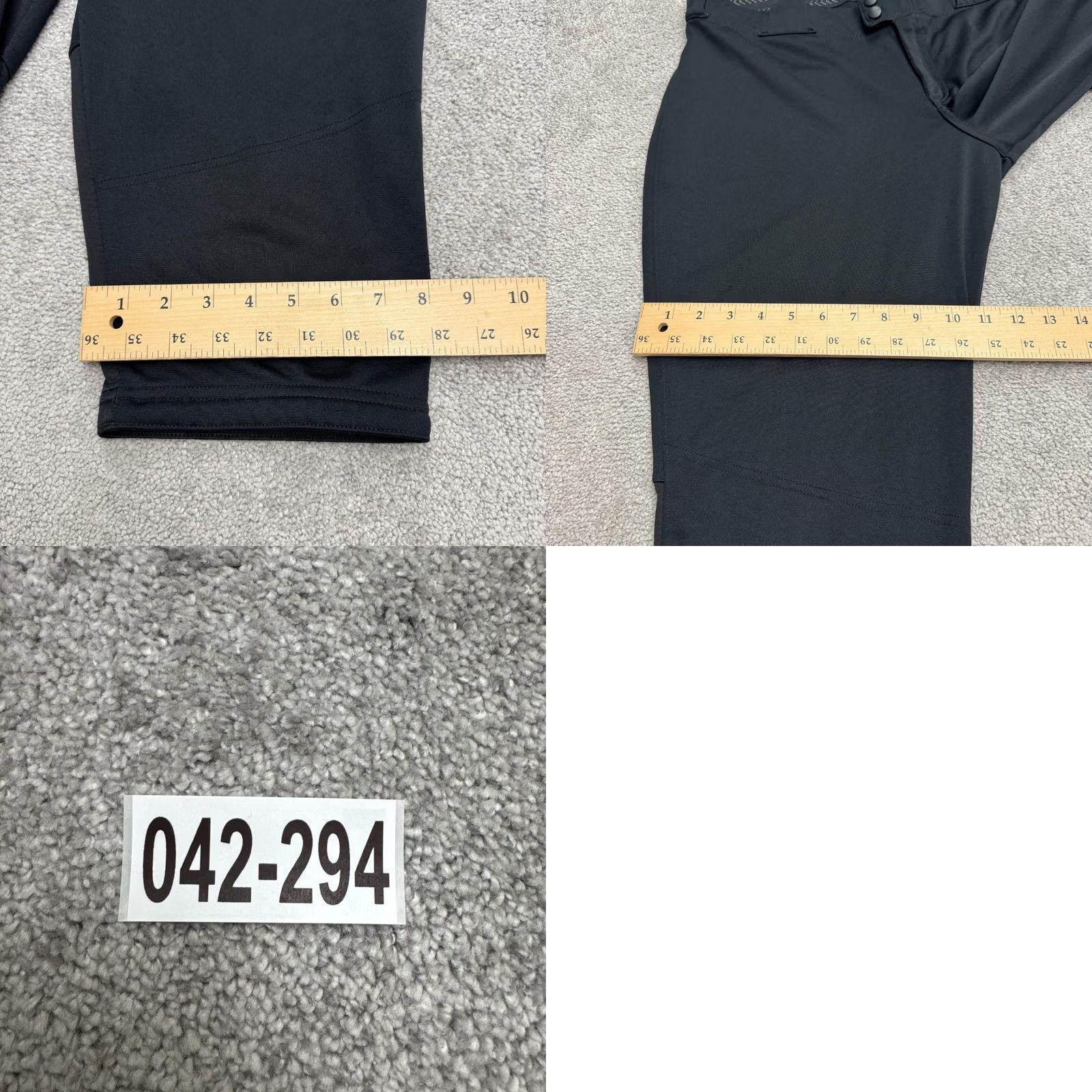 Nike Nike Vapor Select Fastpitch Pants Women XL Black Softball Capri Cropped Knickers Size 40" / US 18 - 10 Thumbnail