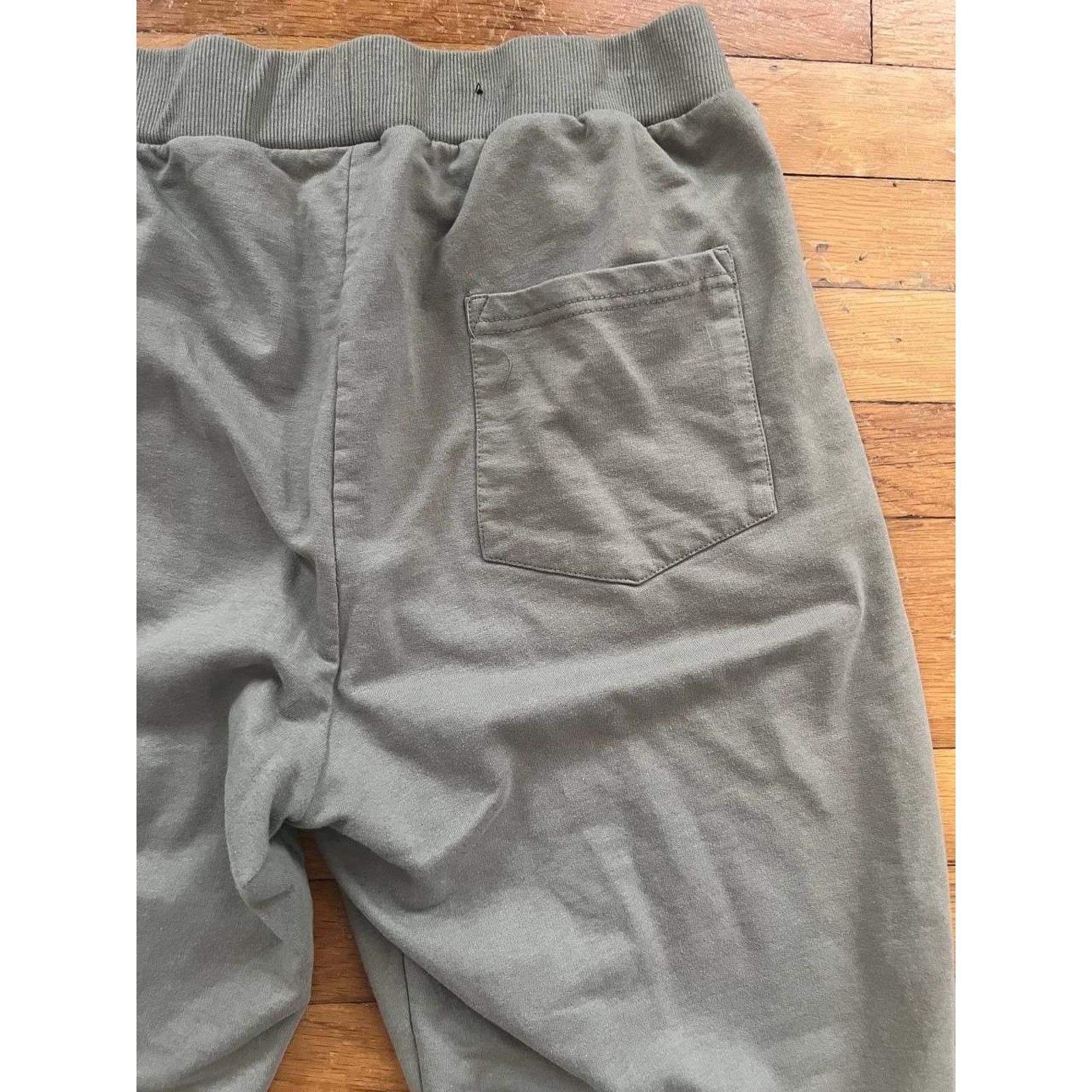 & Other Stories GEF France Joggers cotton Green X-Large A001679 Size 29" - 5 Thumbnail