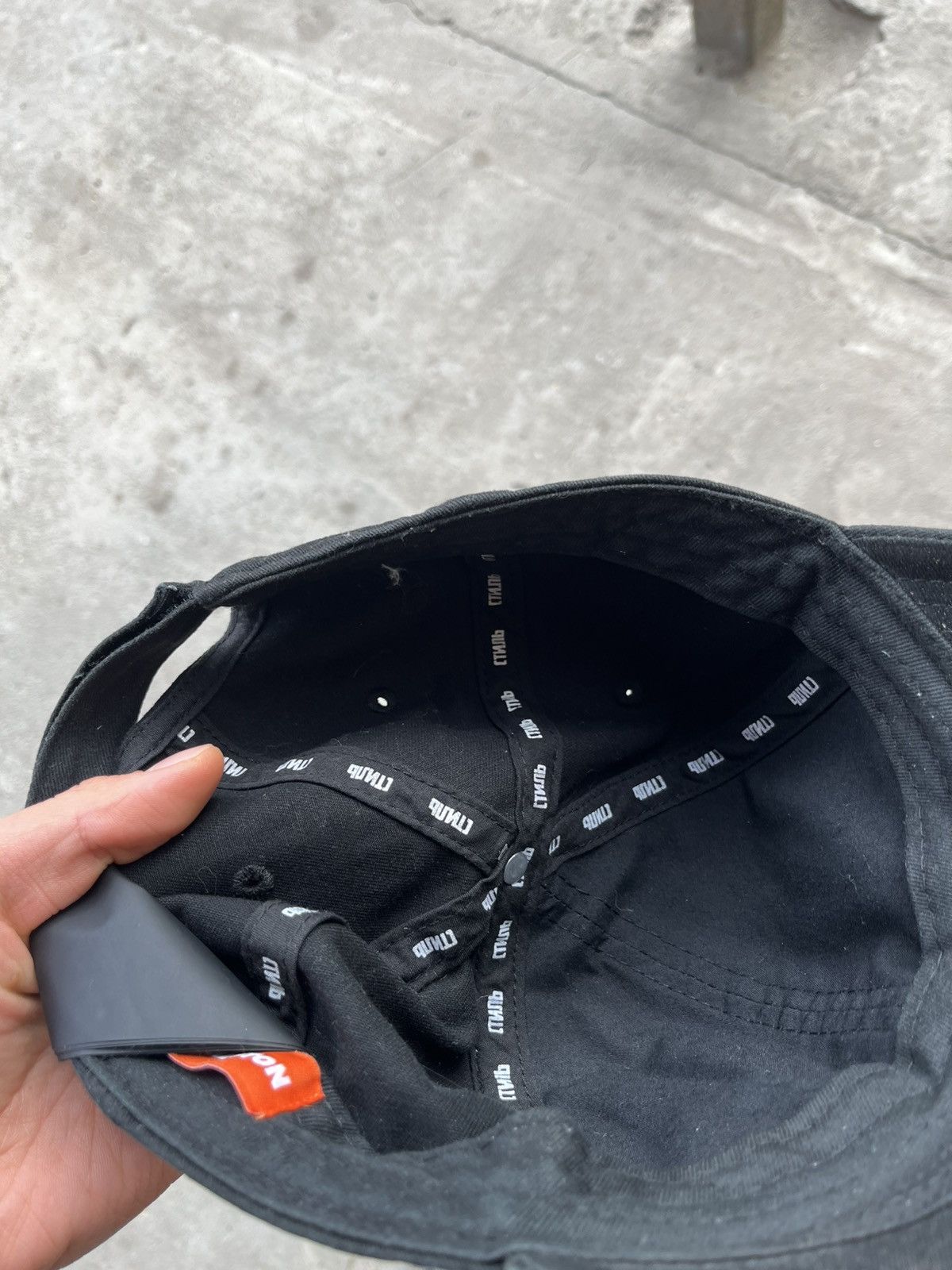 Heron Preston Heron Preston Big Embroidered Logo STYLE Cap like Supreme Hat Size ONE SIZE - 17 Thumbnail
