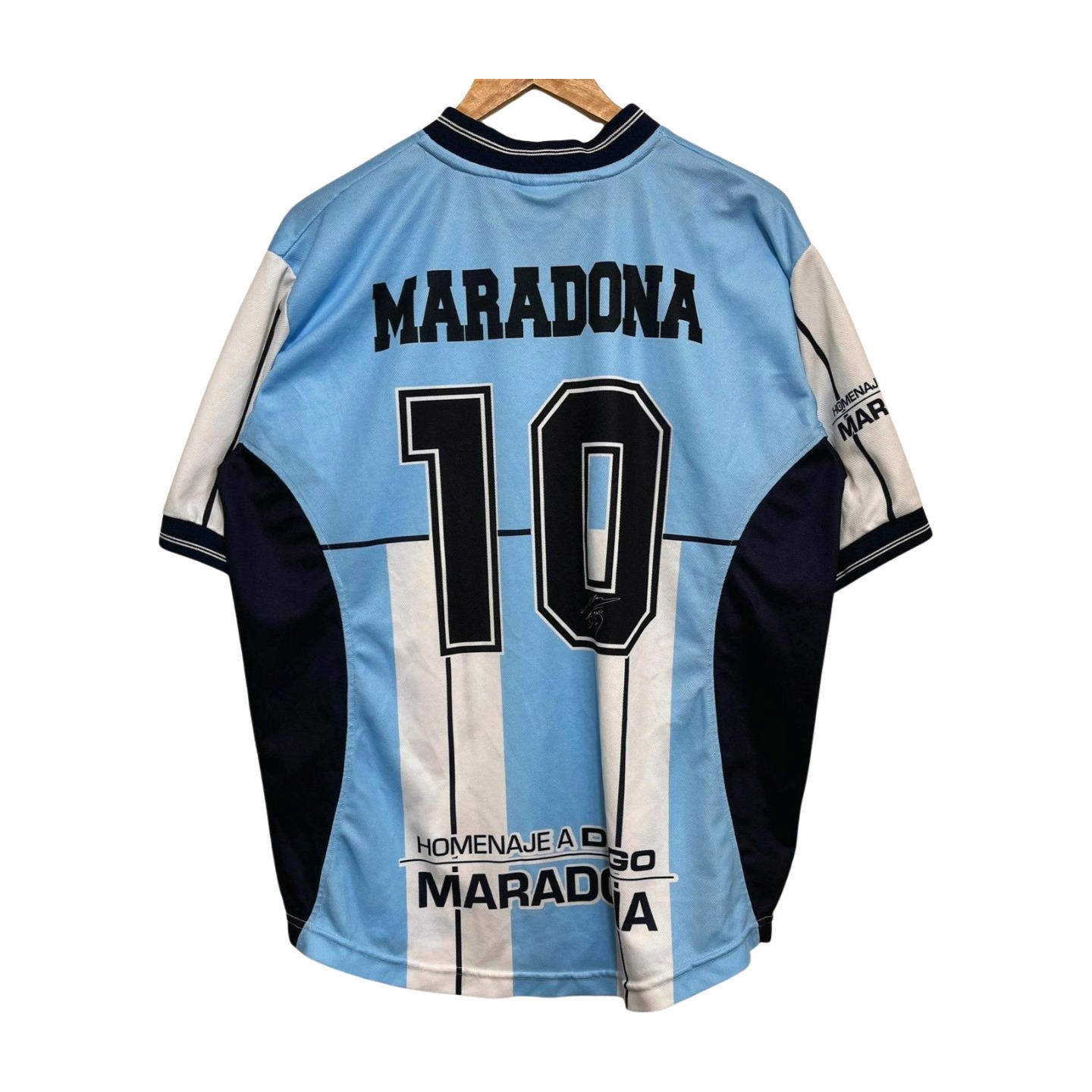 Fila × Vintage Vintage 2001 Fila Maradona XL Argentina Farwell Jersey Size US XL / EU 56 / 4 - 3 Thumbnail