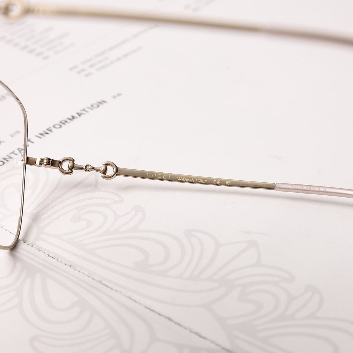 Gucci GUCCI GG0883OA GLASSES Size ONE SIZE - 5 Thumbnail