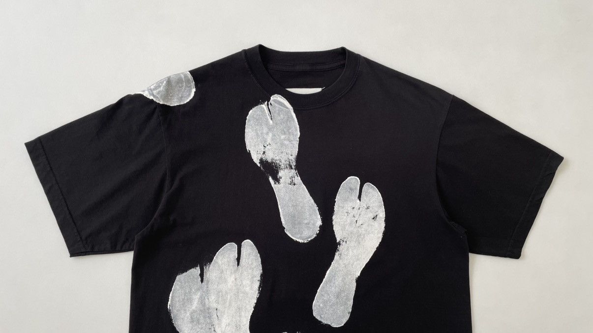 Maison Margiela 03 IF Artisanal Tabi Foot Print T Shirt Size US M / EU 48-50 / 2 - 5 Thumbnail
