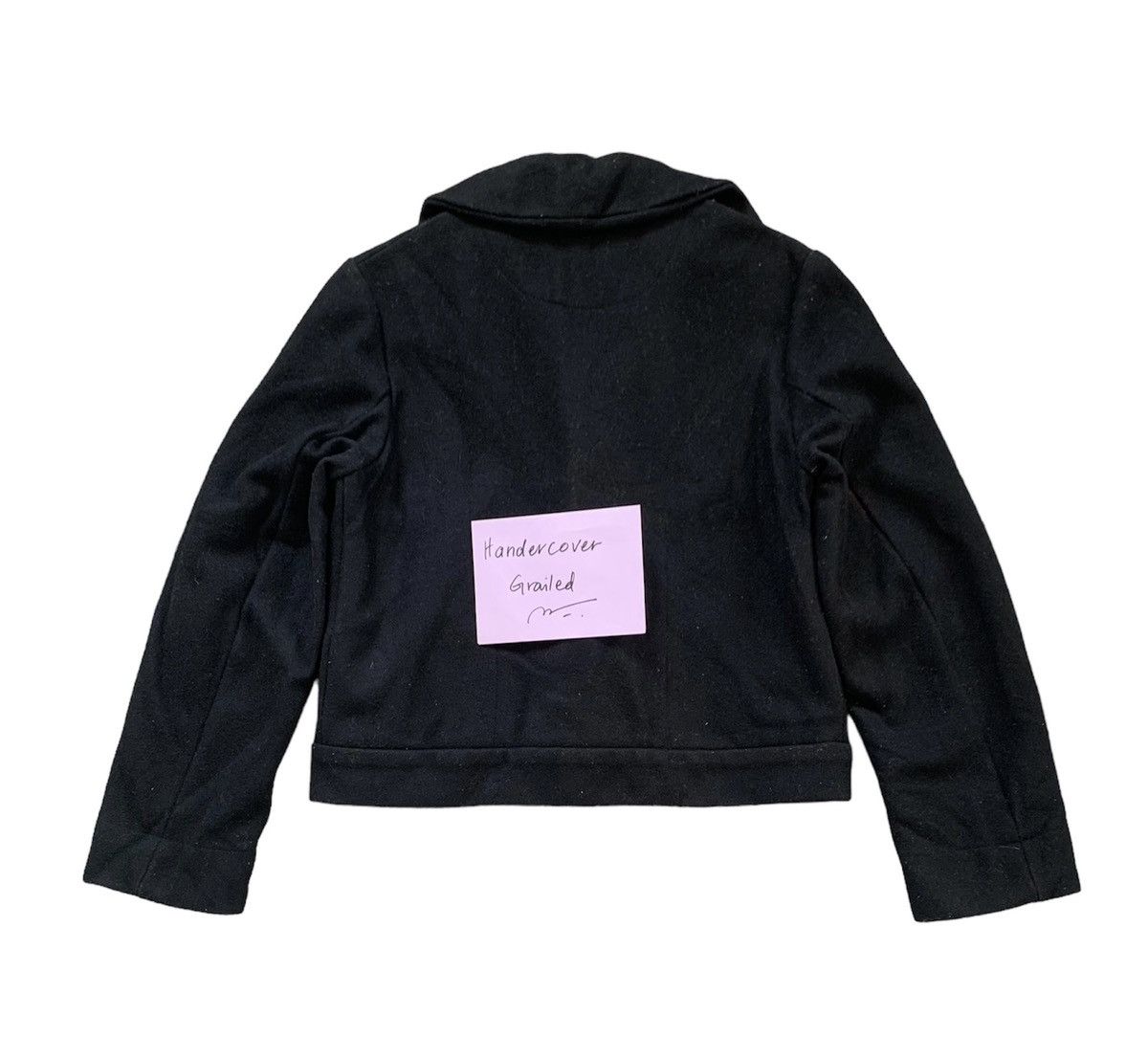 Maison Margiela Maison Margiela MM6 Short Blend Wool Jacket Size XS / US 0-2 / IT 36-38 - 2 Thumbnail