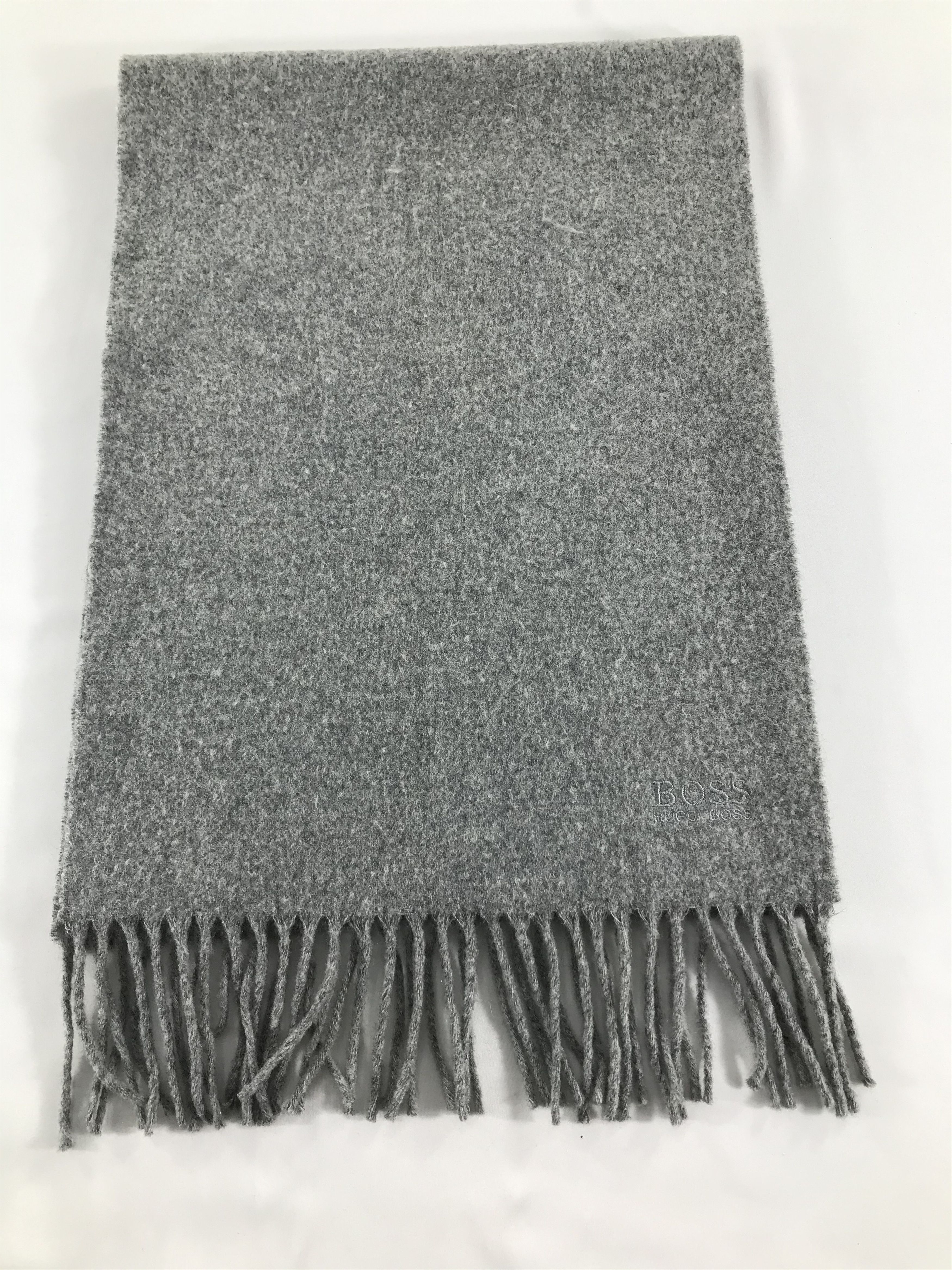 Hugo Boss Hugo Boss Wool Scarf Muffler V280 Size ONE SIZE - 2 Thumbnail