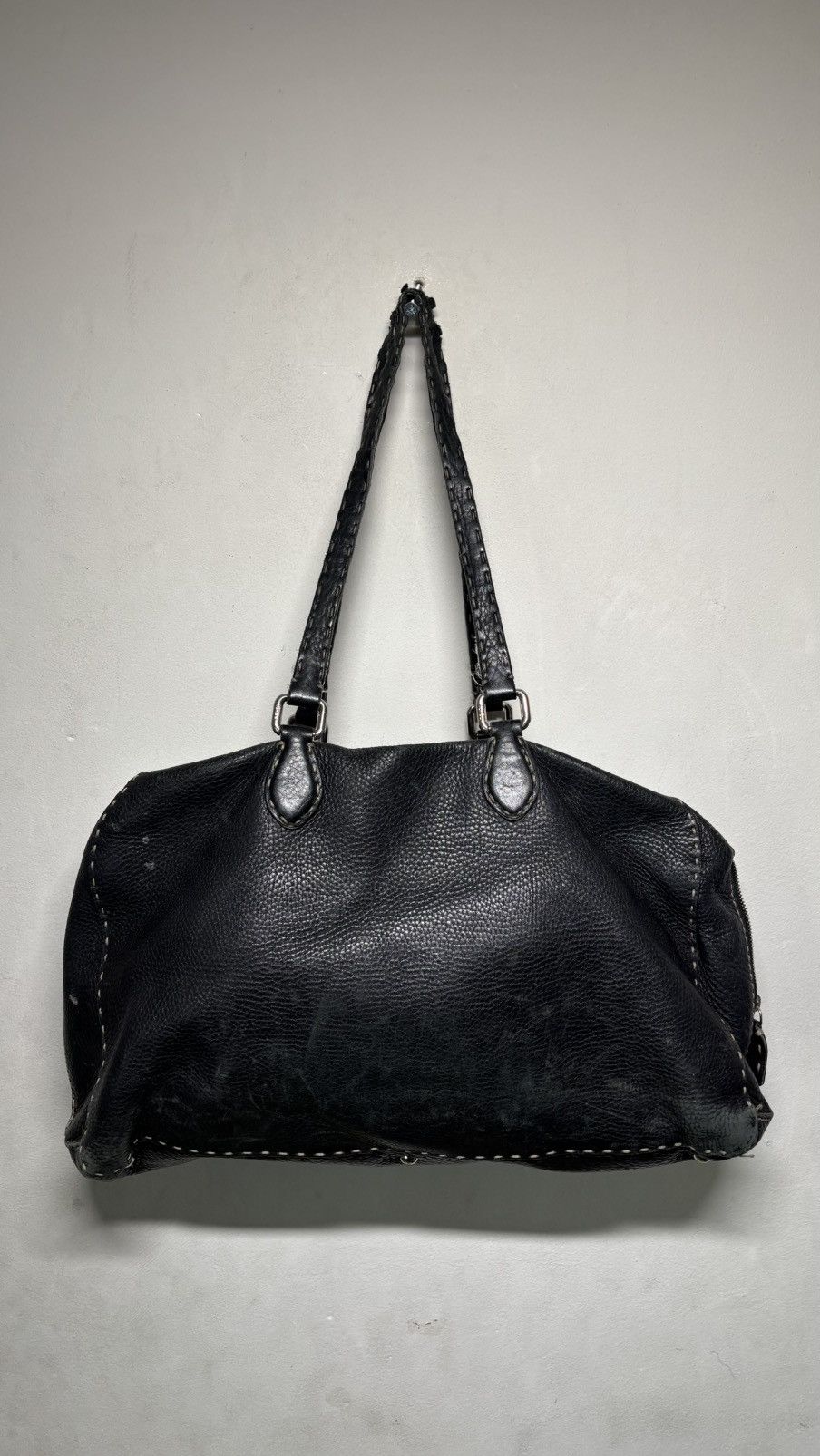 Fendi Fendi bag shoulder tote cuir leather italy archive 2000 Size ONE SIZE - 1 Thumbnail