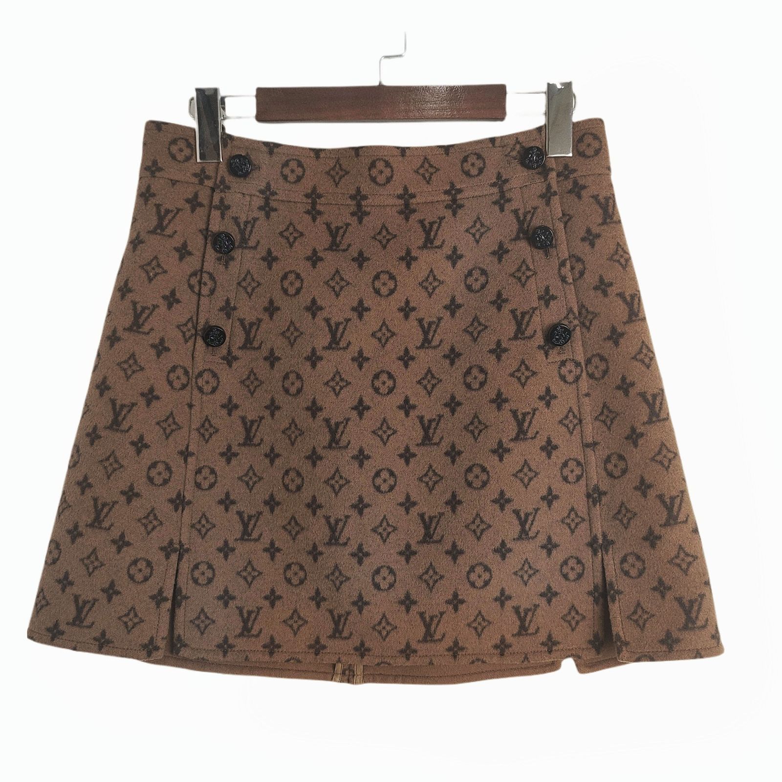 Louis Vuitton Louis Vuitton Monogram Mini Skirt Size 38 Size 27" / US 4 / IT 40 - 1 Thumbnail