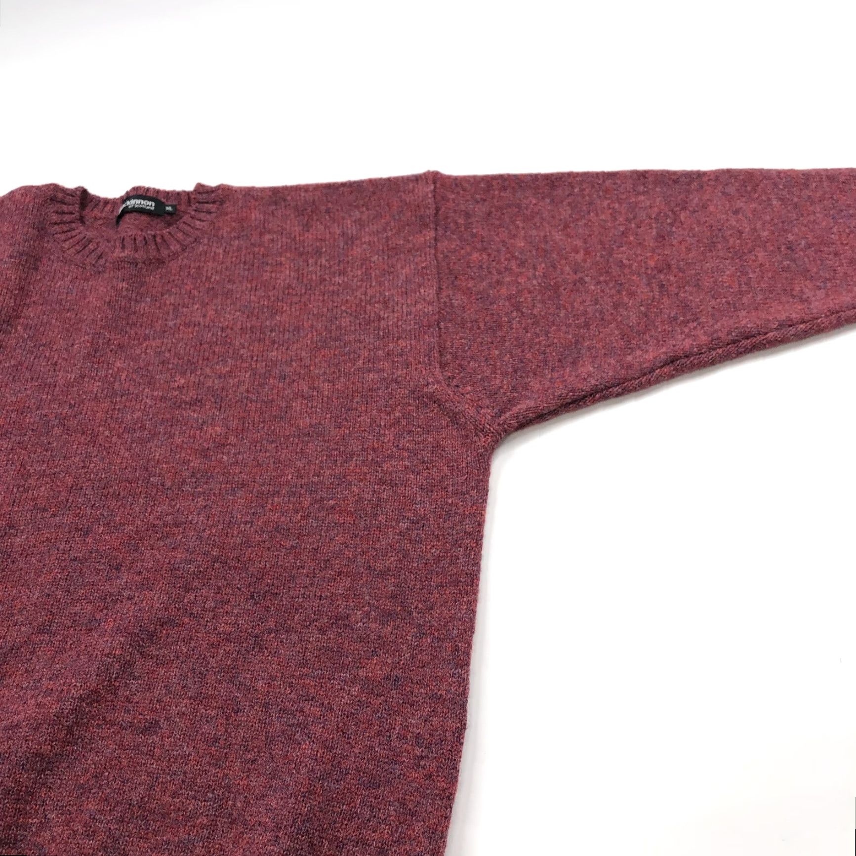 Vintage Mackinnon Of Scotland Pullover Shirt XL Red Mens Classic Modern Knit Sweatshirt Size US XL / EU 56 / 4 - 2 Thumbnail
