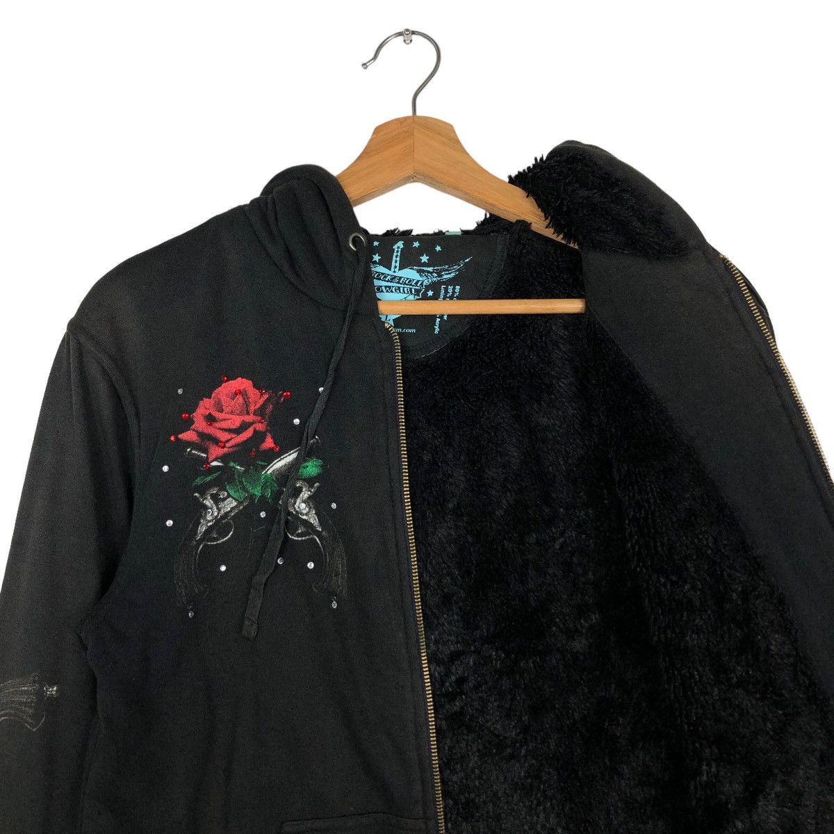 Band Tees 🔥Rock & Roll Cowgirl Hoodie Jacket Punk Design Big Logo Size US L / EU 52-54 / 3 - 14 Thumbnail