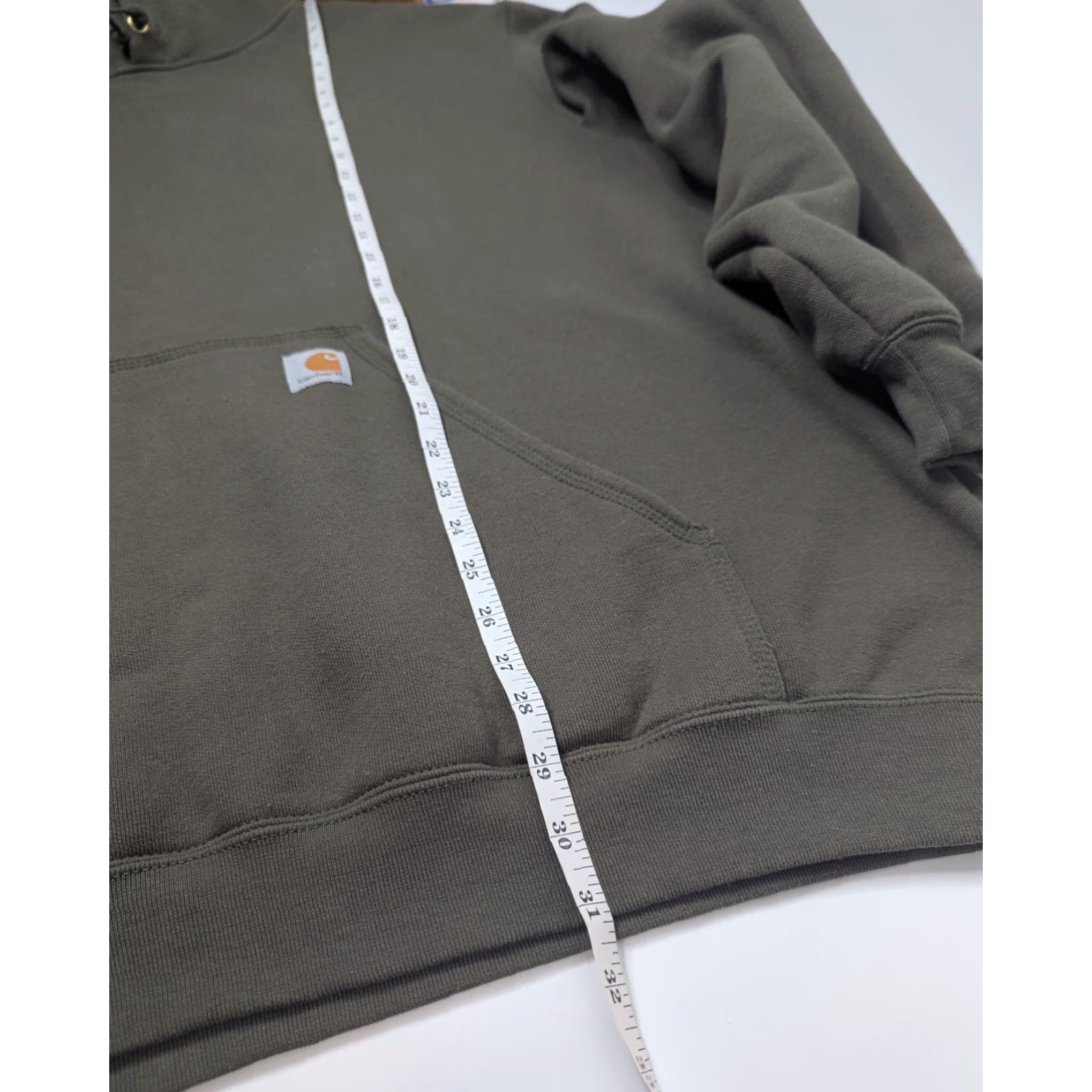Carhartt Carhartt Mens Hoodie 2XL Original Fit Green Sweatshirt K121-316 Size US XXL / EU 58 / 5 - 5 Thumbnail