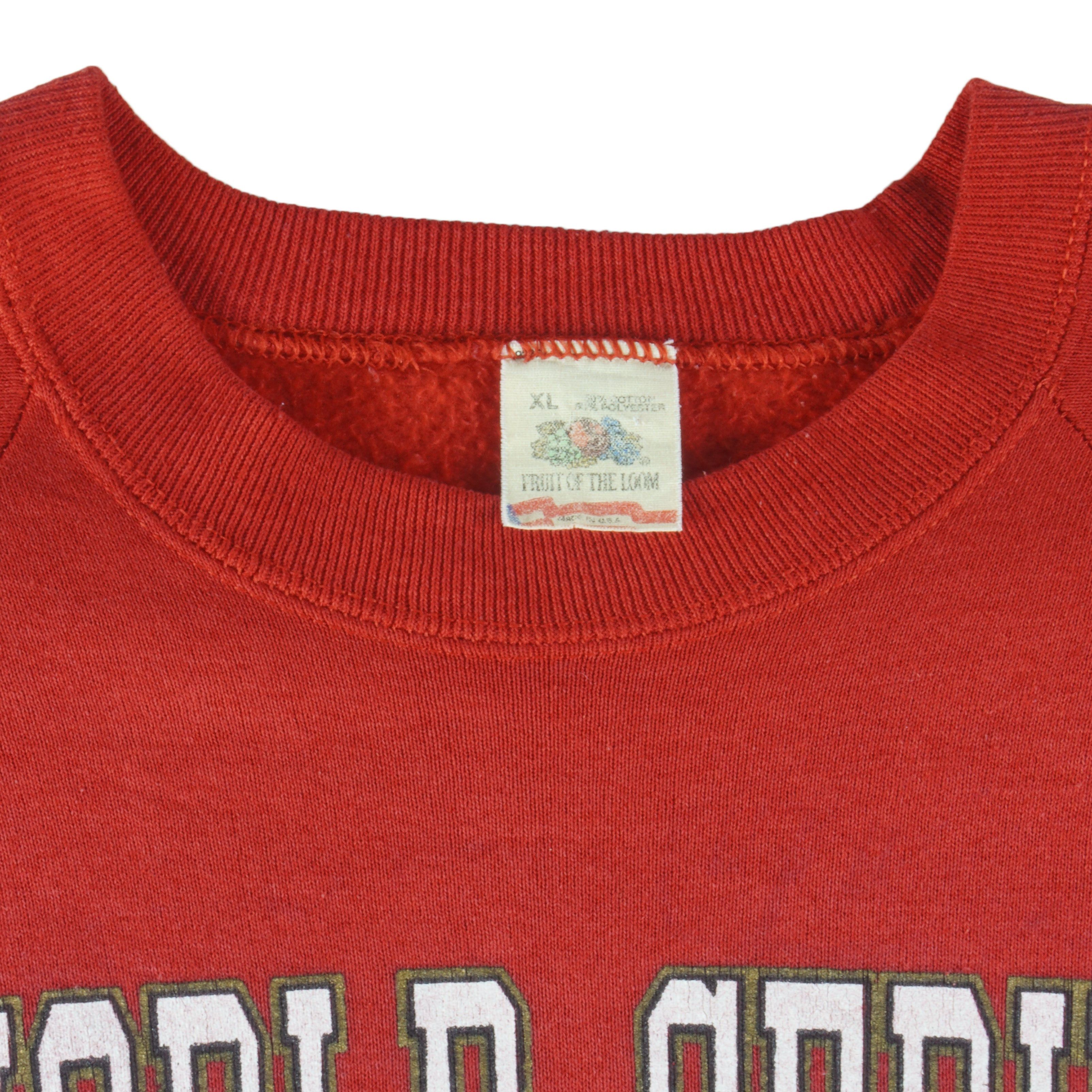 MLB (Rawlings) - Cincinnati Reds World Series Sweatshirt 1990 Size US XL / EU 56 / 4 - 3 Thumbnail