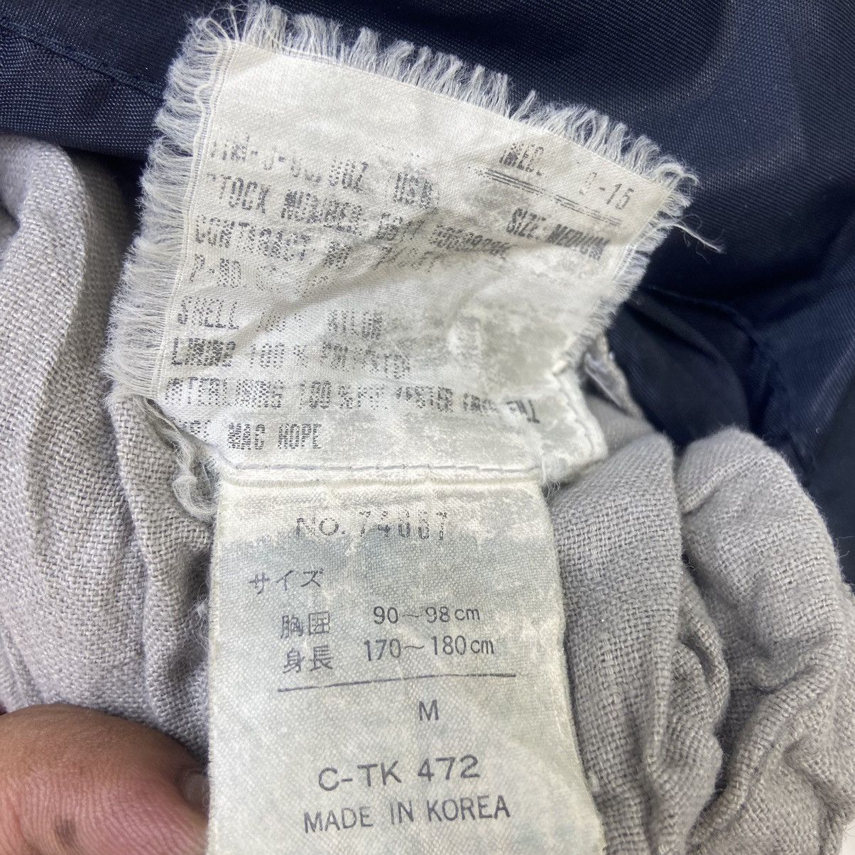 Japanese Brand Mac Hope US Air Force A-10 Fighter Bomber Jacket Size US M / EU 48-50 / 2 - 21 Thumbnail