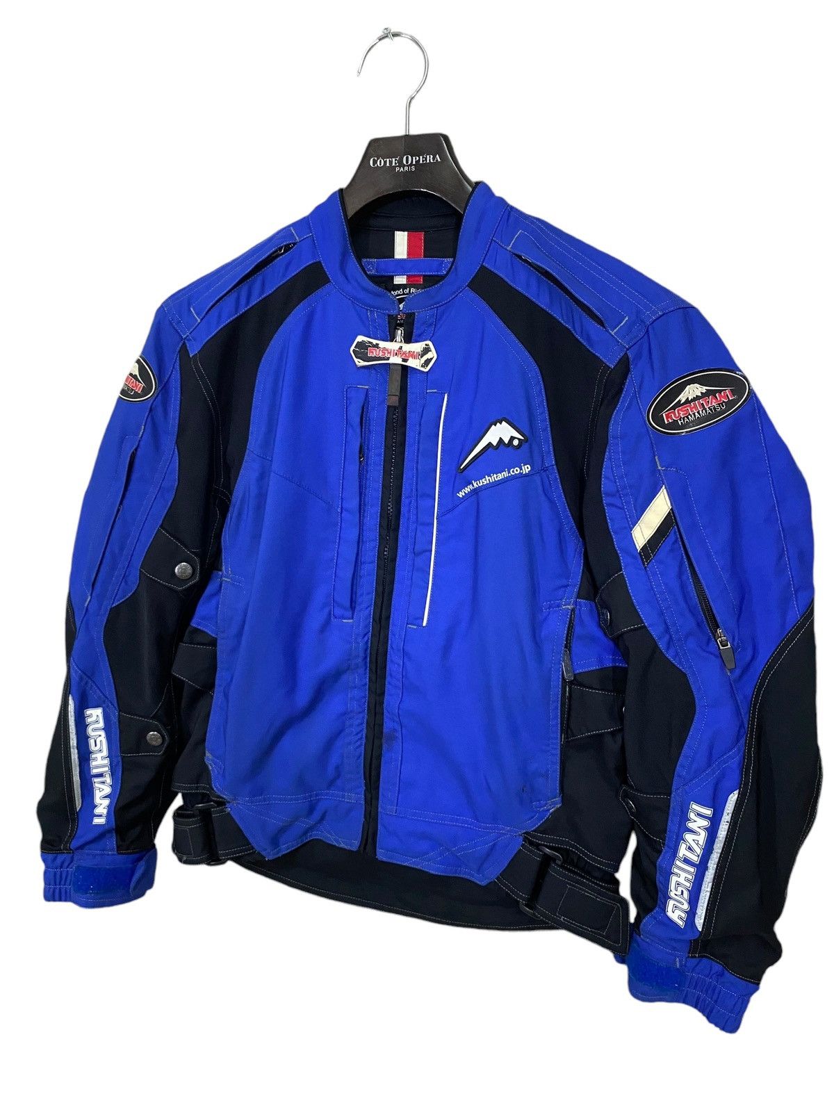 Vintage Kushitani racing jacket big logo nice design size m Size US M / EU 48-50 / 2 - 2 Thumbnail