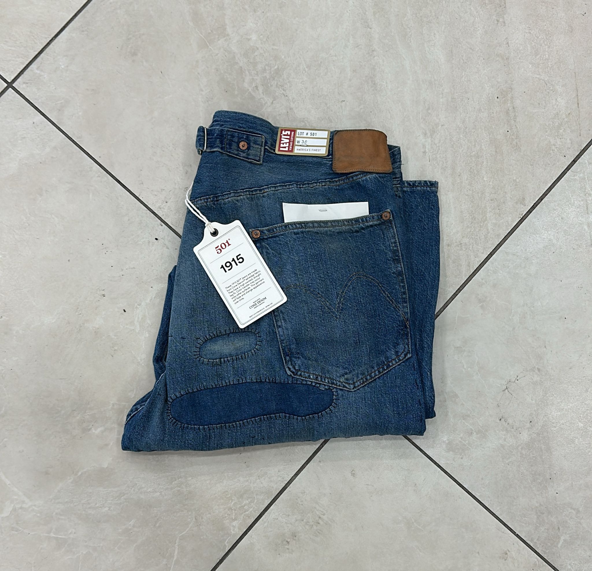 Levi's Vintage Clothing LVC Levi's Vintage Clothing 1915 501XX BigE Selvedge Jeans Size US 36 / EU 52 - 1 Thumbnail