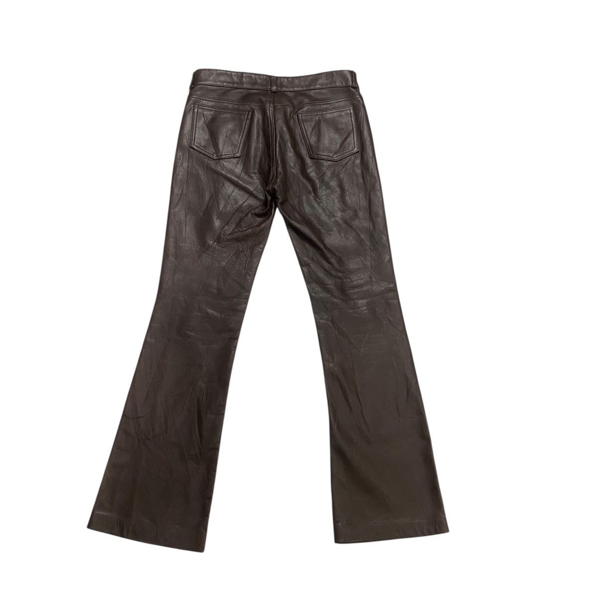 Leather Wai-two cowhide leather pant Size 30" / US 8 / IT 44 - 3 Thumbnail