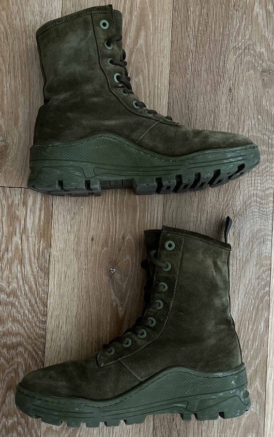 Yeezy Yeezy Season 6 Combat Boot Green Size US 8 / EU 41 - 1 Thumbnail