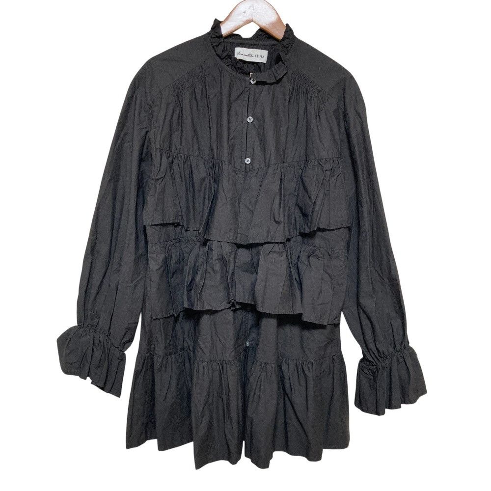 Other Other Sara mallika IENA Frill Blouse Textile Tops DUTY FREE for USA Size ONE SIZE - 1 Thumbnail
