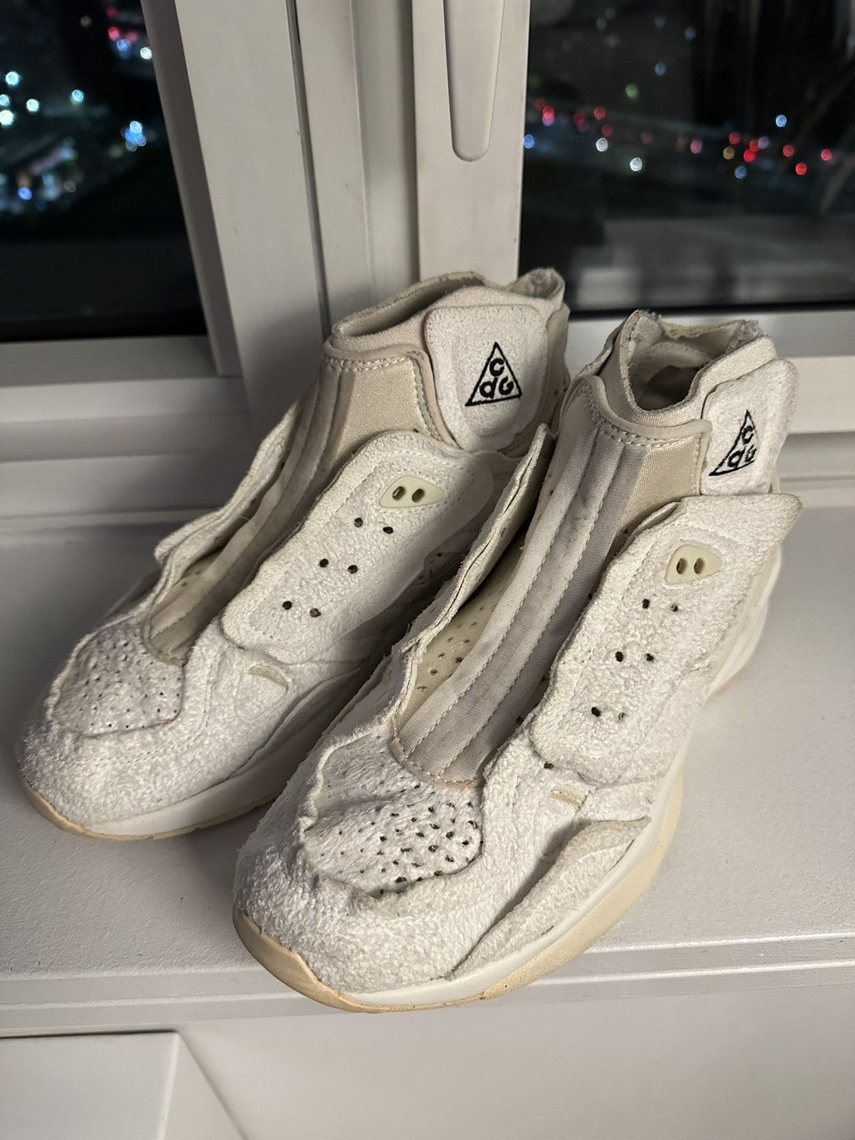 Nike Cdg Mowabb White Grailed