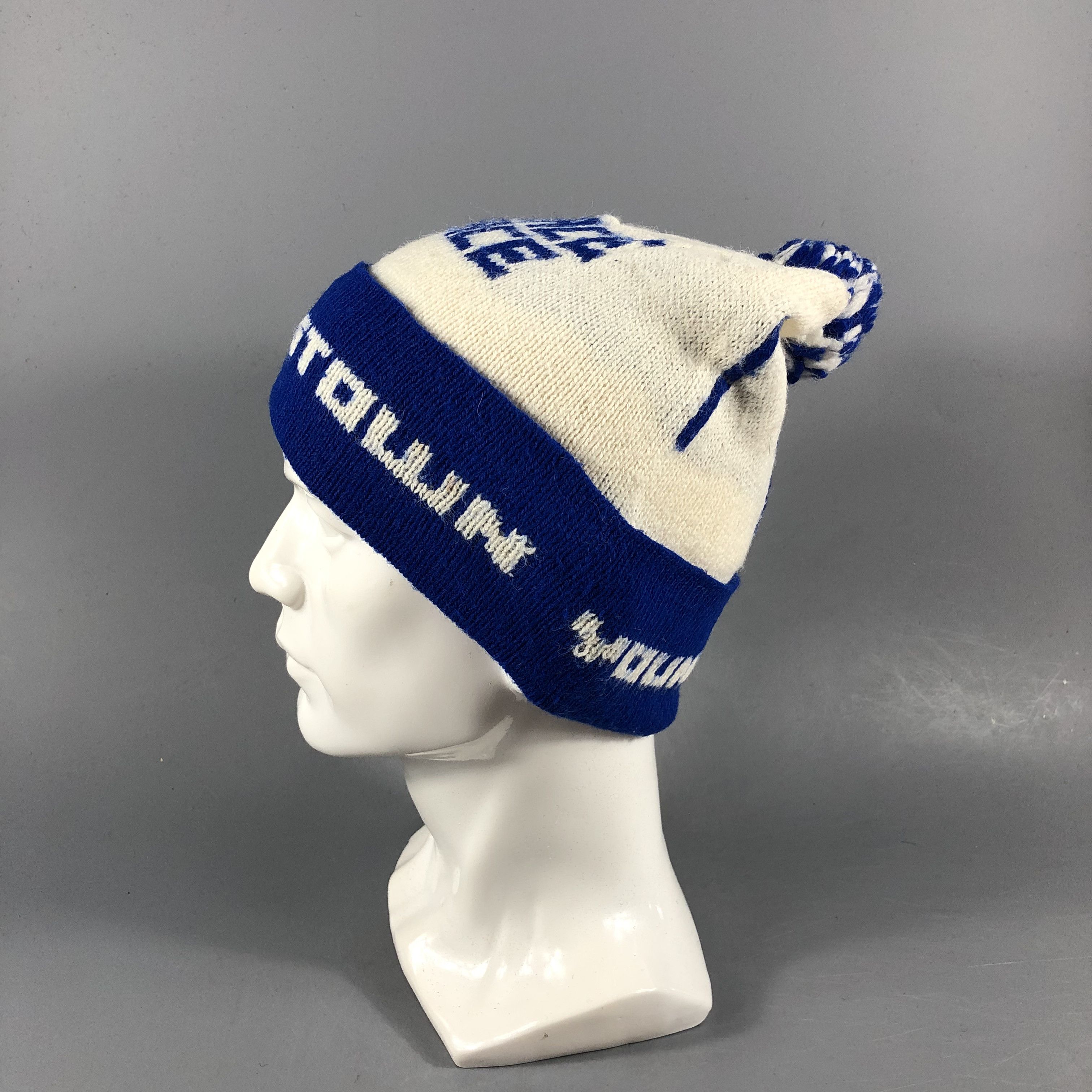 Vintage Youngstown Bobble Beanie Snowcap Snow Hat B987 Size ONE SIZE - 2 Thumbnail