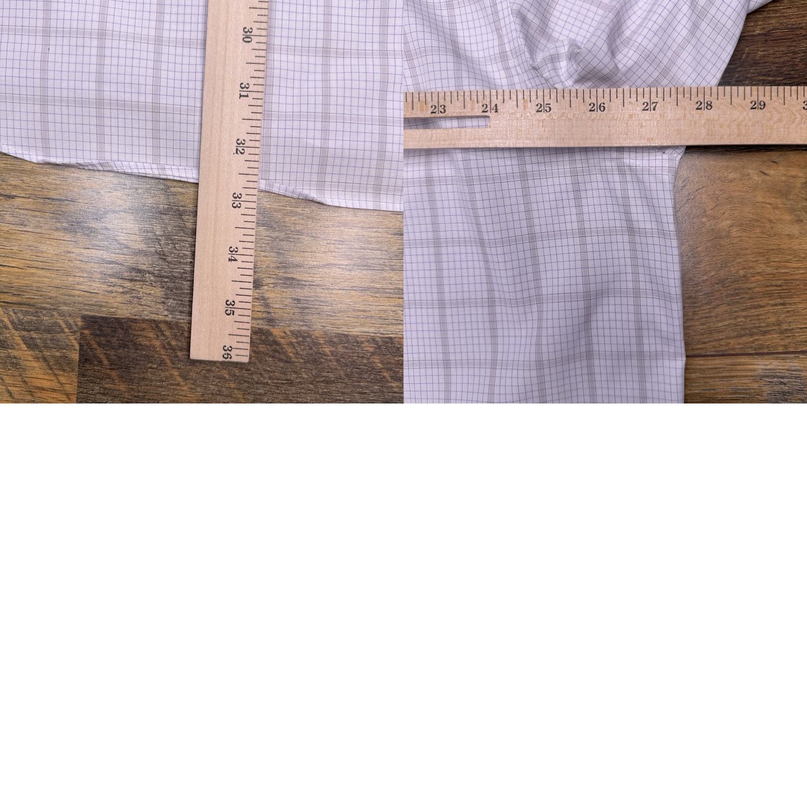 Vintage Donald J. Trump Shirt Mens Regular Fit 18 White Plaid Non-Iron Button Up Shirt Size US XXL / EU 58 / 5 - 9 Thumbnail