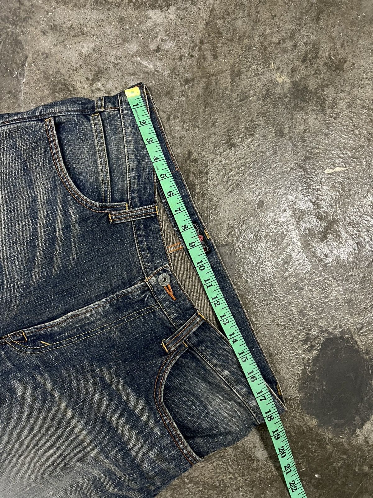 Japanese Brand GL HEART LIMITED EDITION VINTAGE JEAN. Size US 36 / EU 52 - 9 Thumbnail