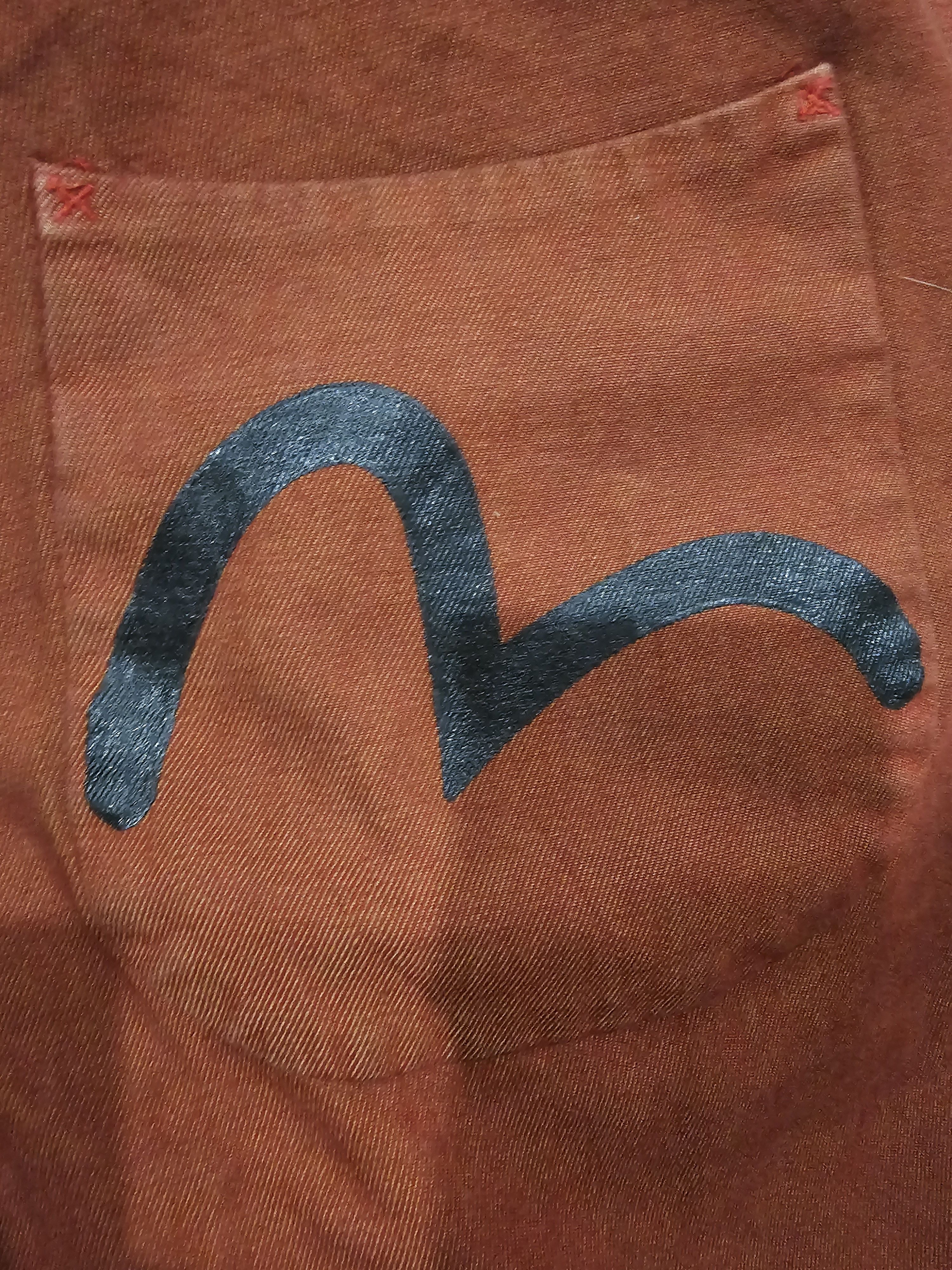 Evisu Vintage Evisu Yamane Red Denim Size US 34 / EU 50 - 9 Thumbnail