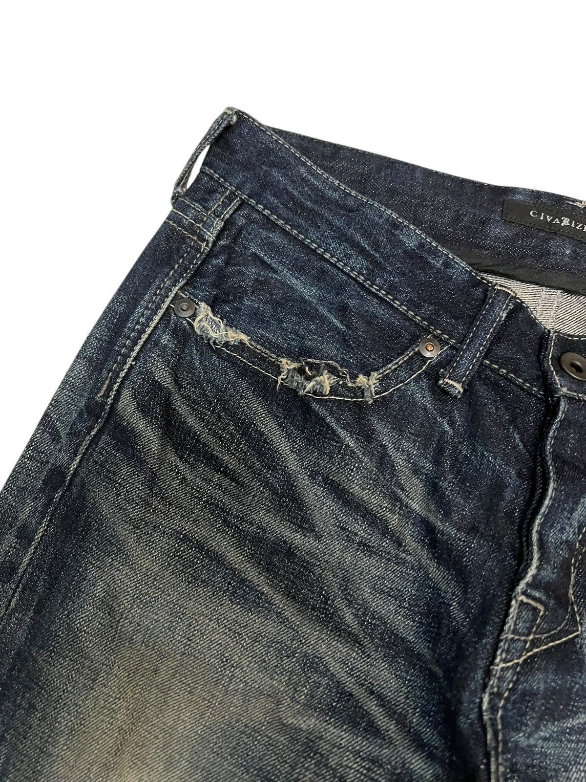 CIVARIZE Civarize Distressed Mud Wash Clawmark Jean Size US 28 / EU 44 - 8 Thumbnail