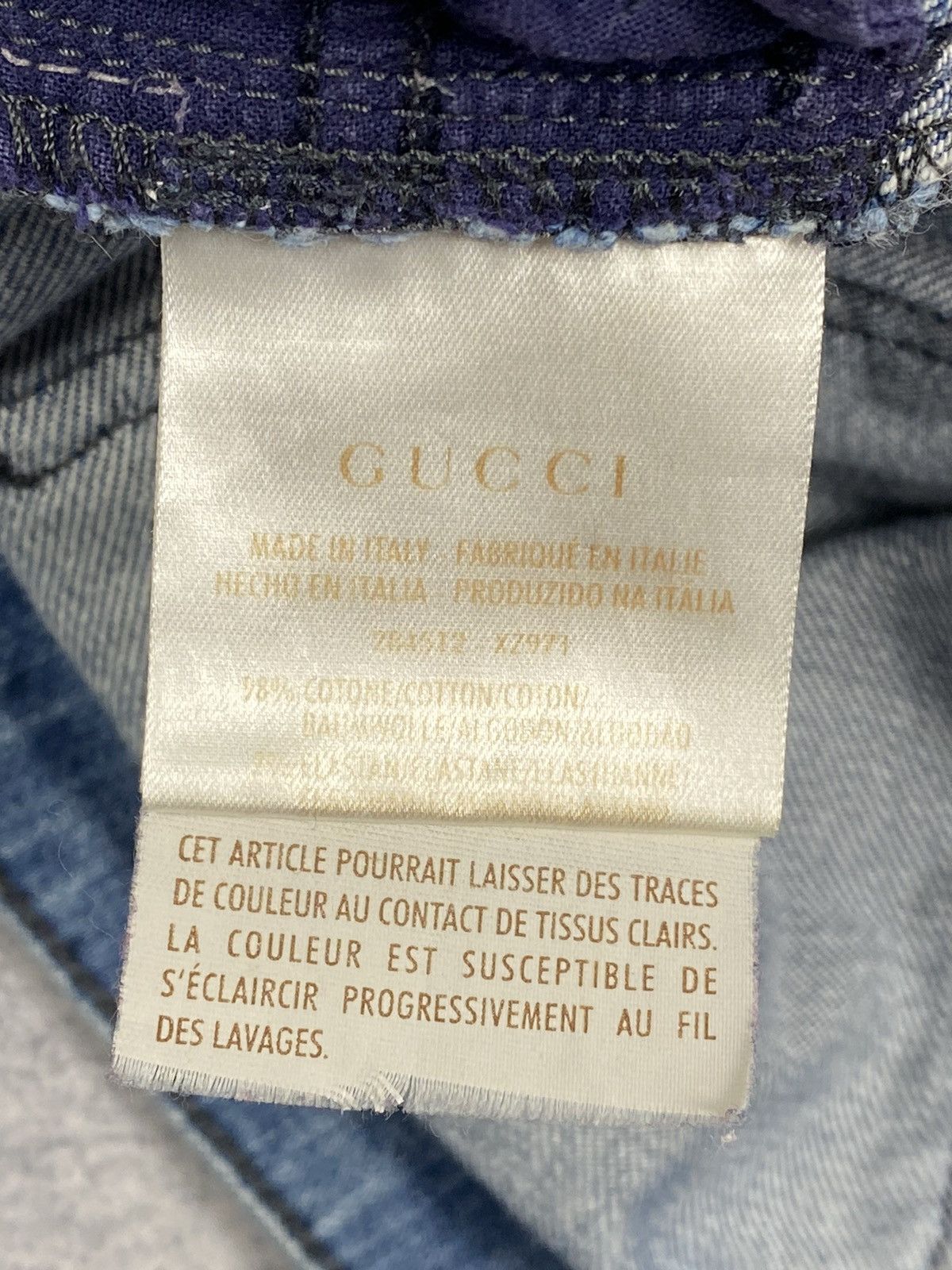 Gucci Gucci Boot Cut Blue Jeans Luxury Italy Designer Women Size 26" / US 2 / IT 38 - 21 Thumbnail