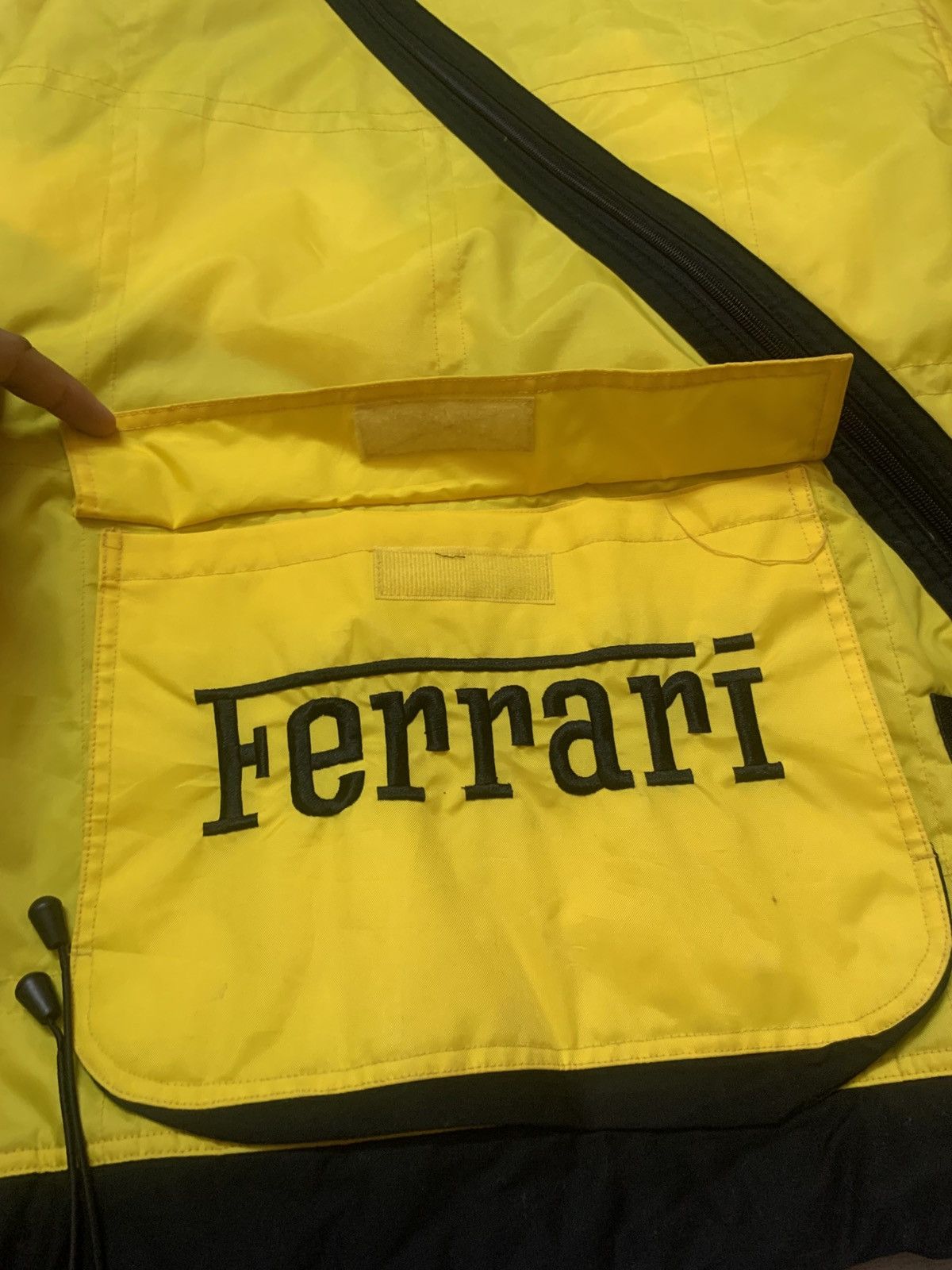 Ferrari Vintage Ferrari Puffer Assymetric Jacket Nismo Leyton TRD Size US L / EU 52-54 / 3 - 7 Thumbnail