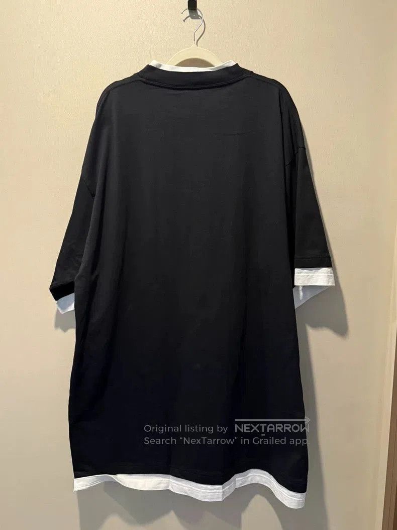 Balenciaga Balenciaga Black Layered T-shirt. Size US M / EU 48-50 / 2 - 6 Thumbnail