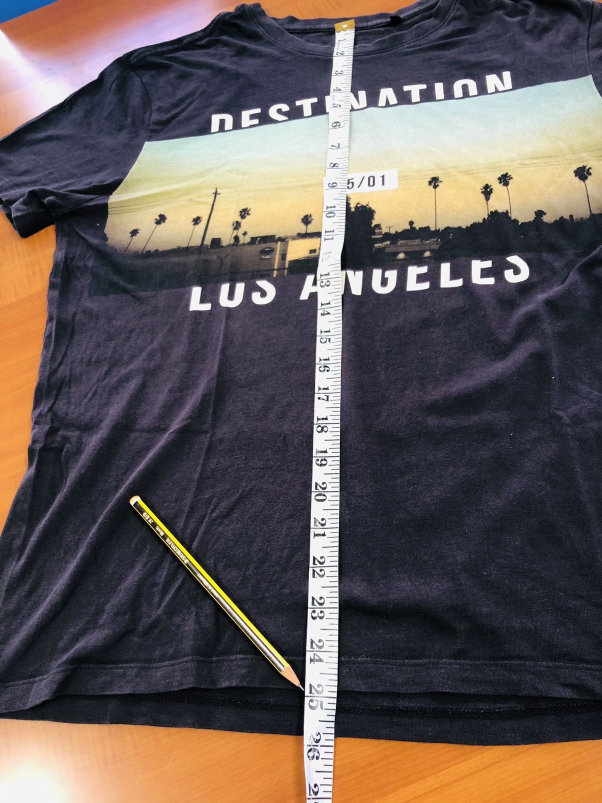Vintage Man Los Angeles T-shirt Size US M / EU 48-50 / 2 - 12 Thumbnail